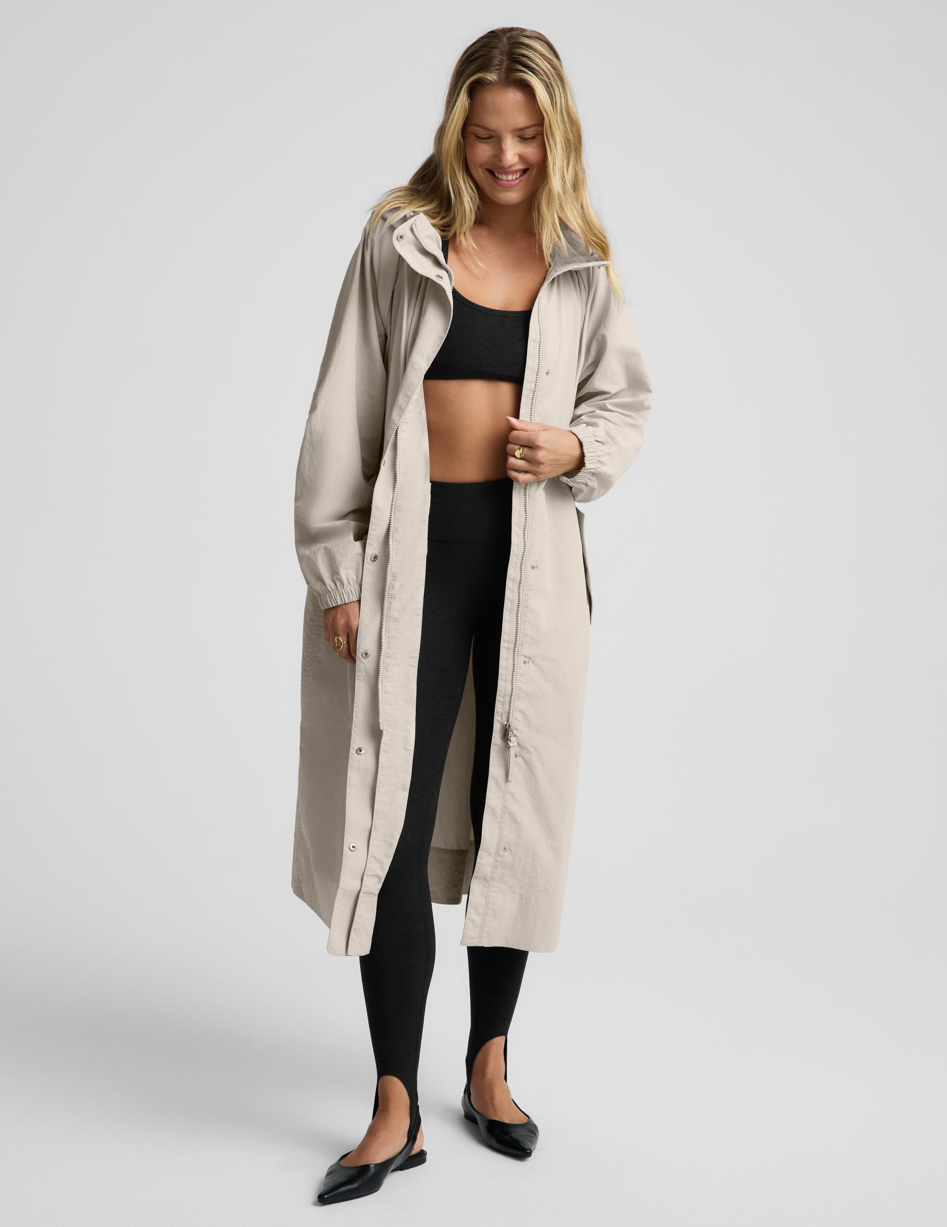 En Route Long Jacket - Riverbed