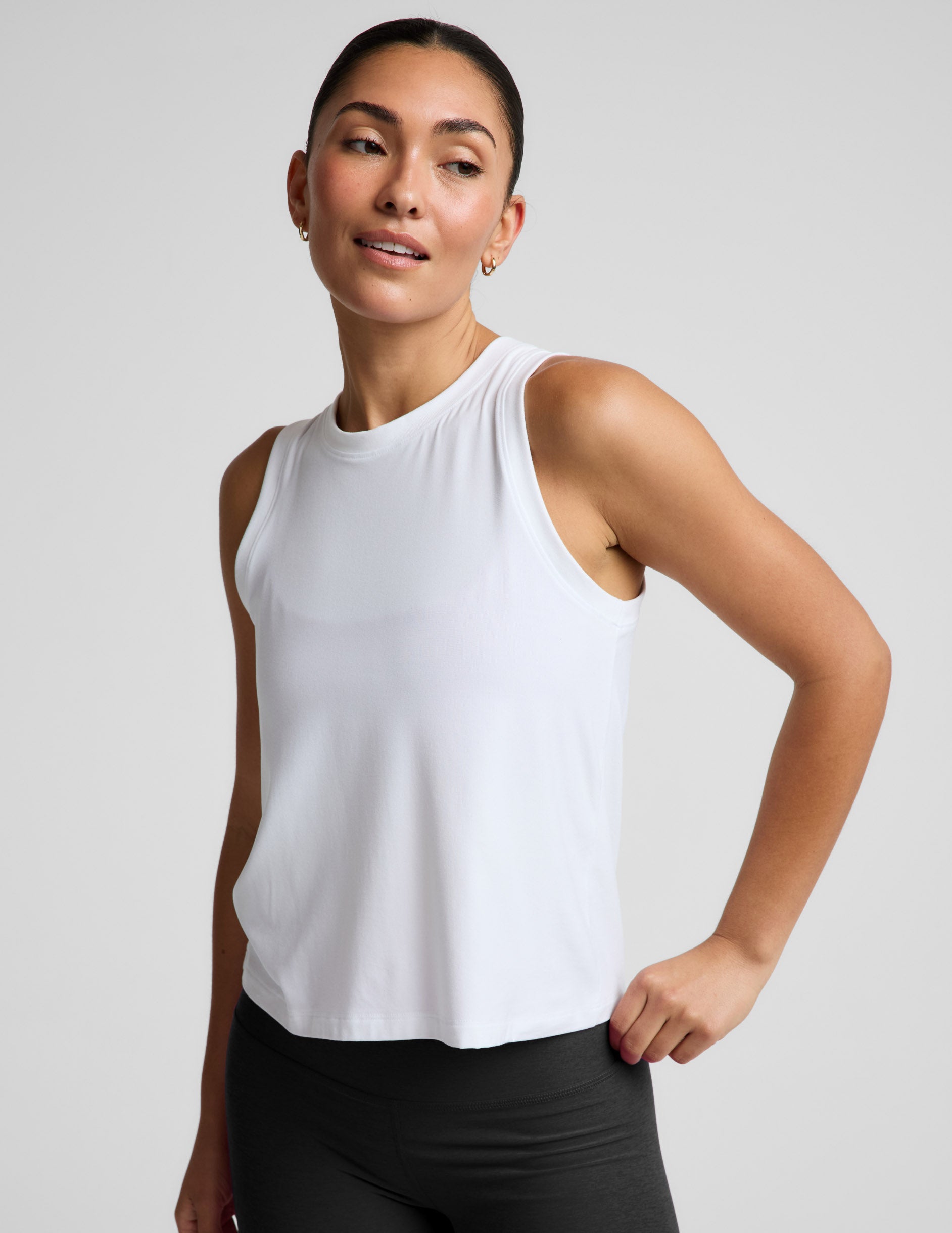 Featherweight Rebalance Tank - Cloud White