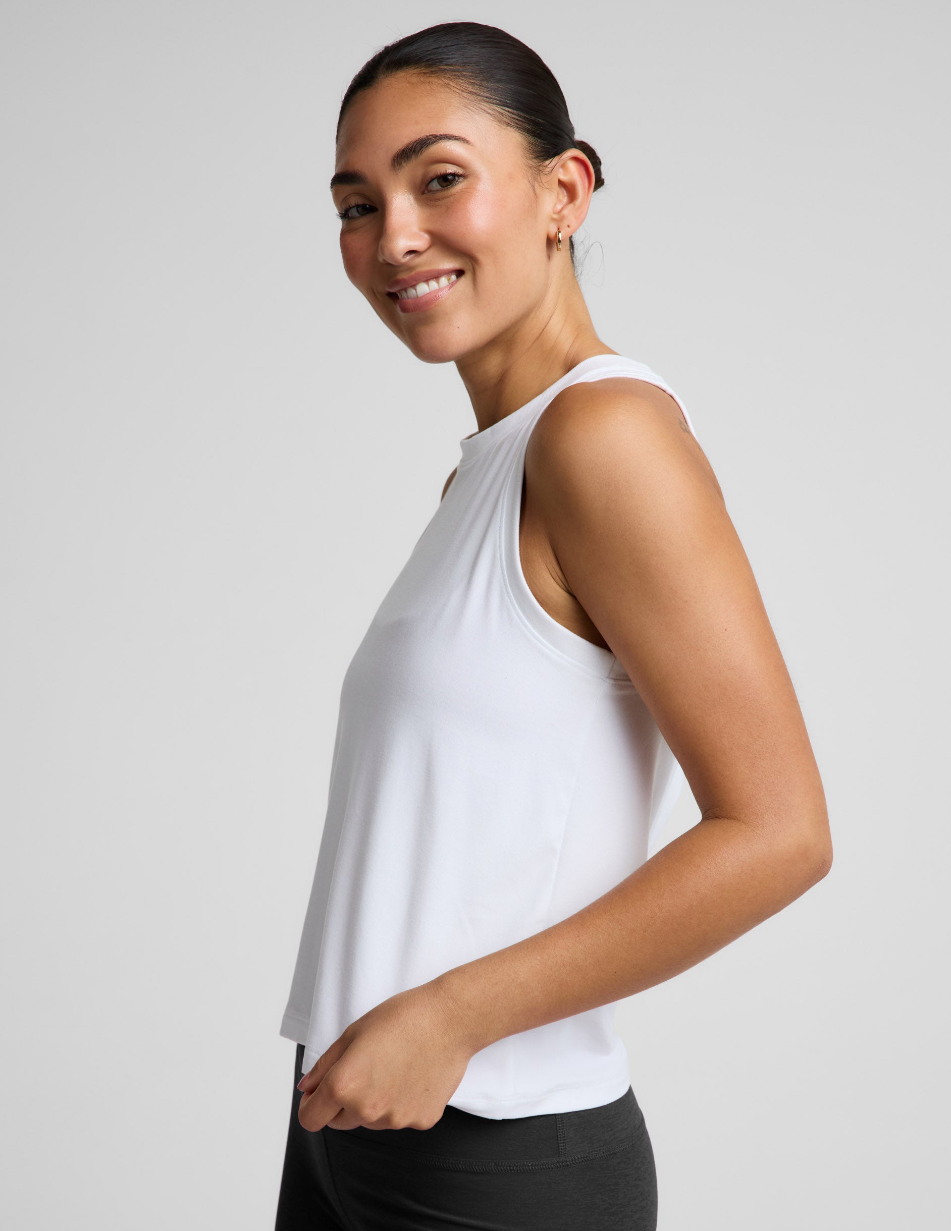 Featherweight Rebalance Tank - Cloud White