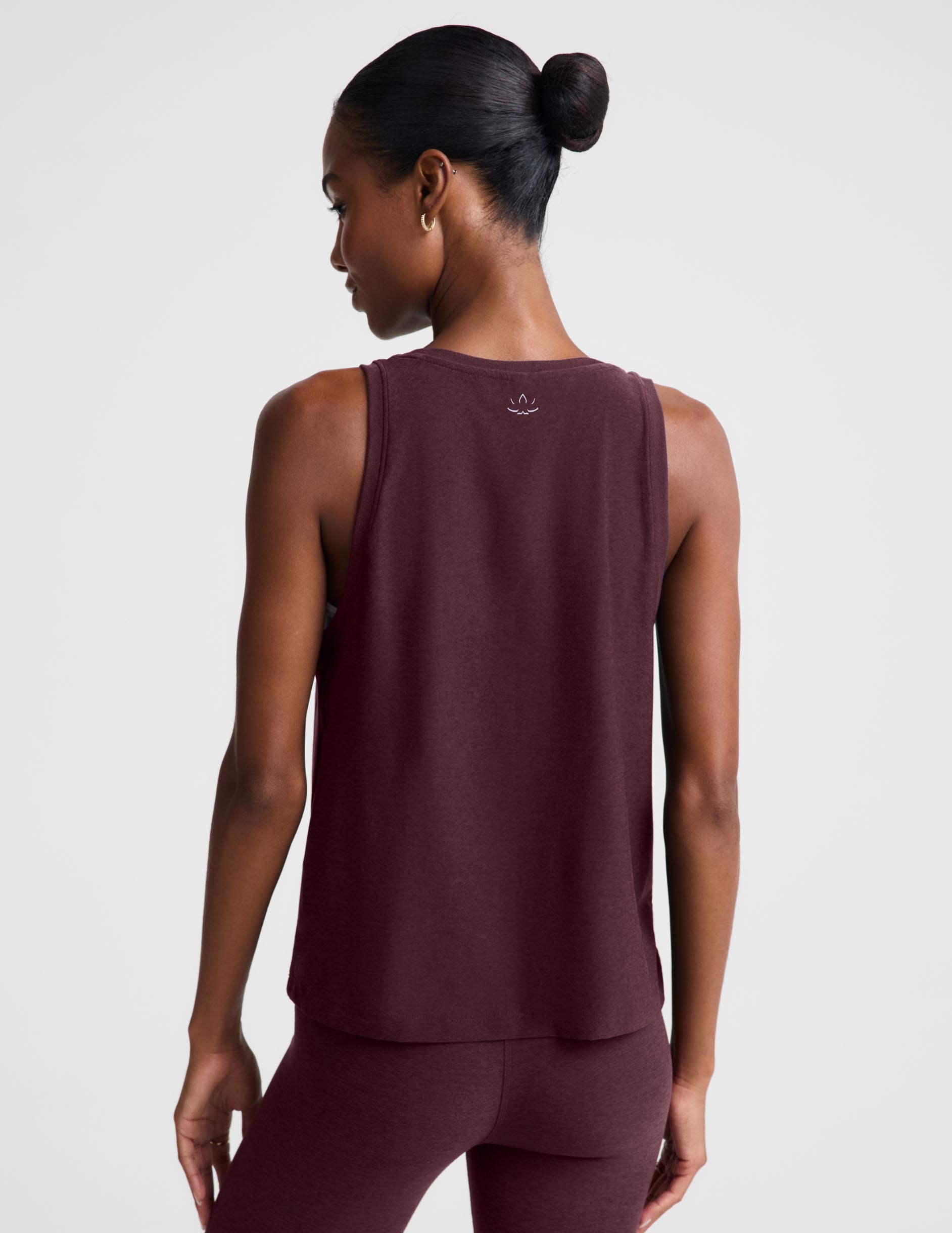 Featherweight Rebalance Tank - Cabernet Heather