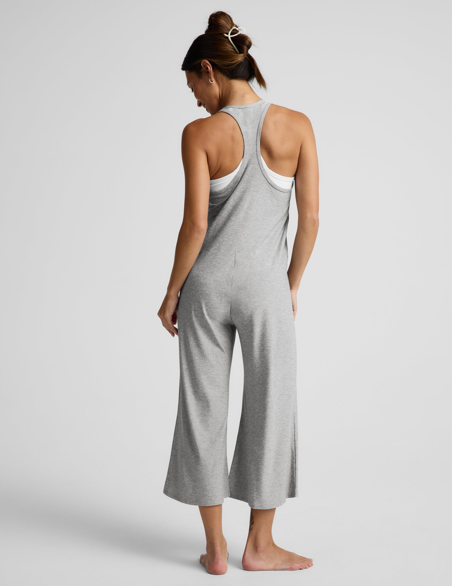 Featherweight Hang Loose Jumpsuit - Silver Mist