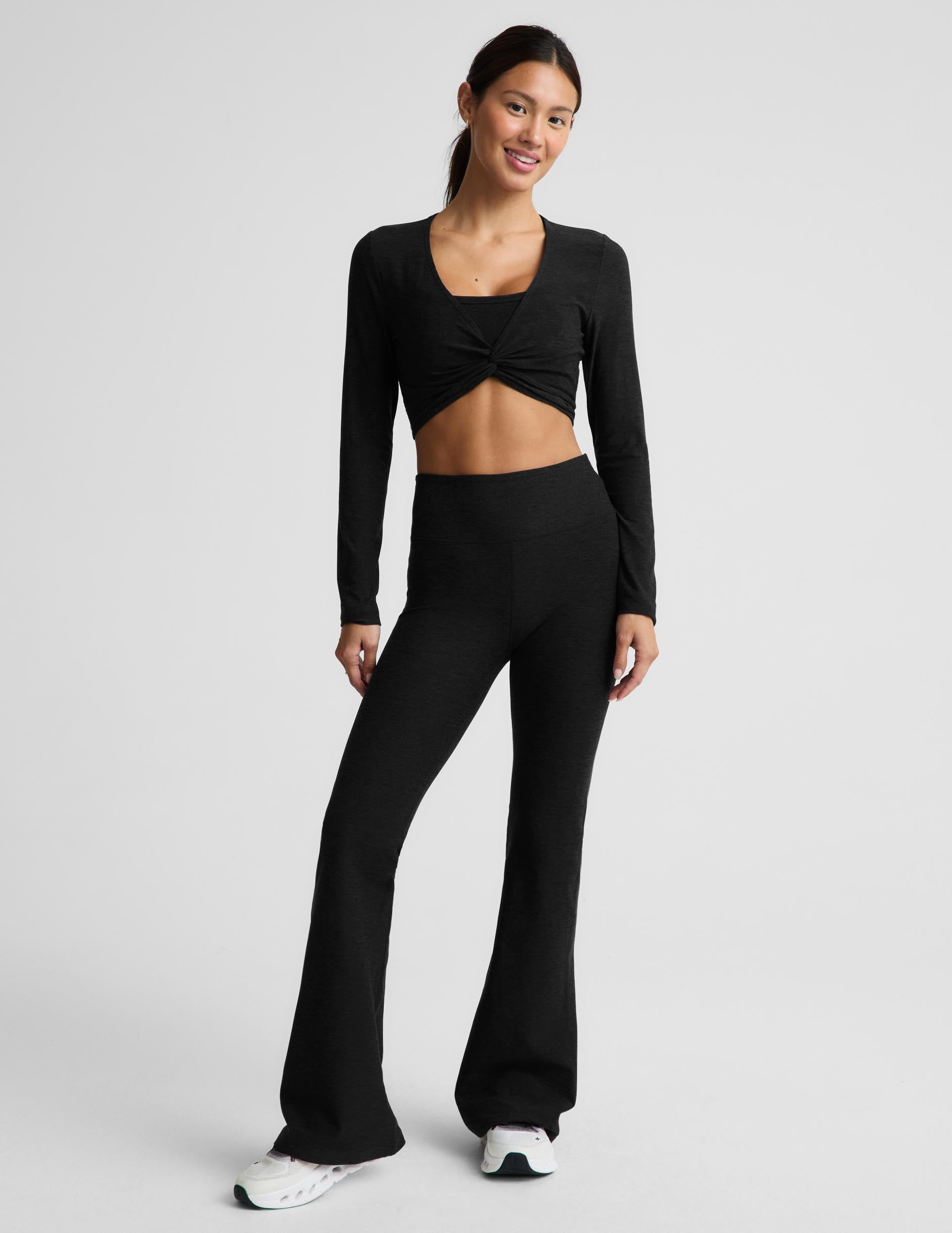Featherweight Plie Long Sleeve - Darkest Night