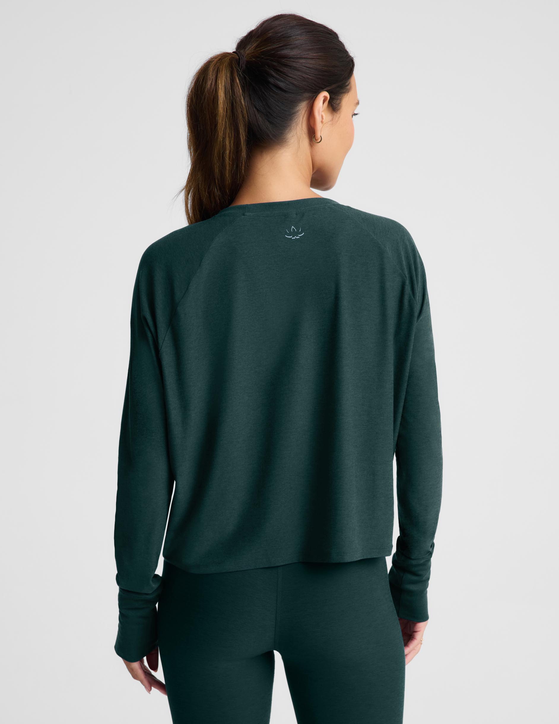 Featherweight Daydreamer Pullover - Dark Ivy Heather