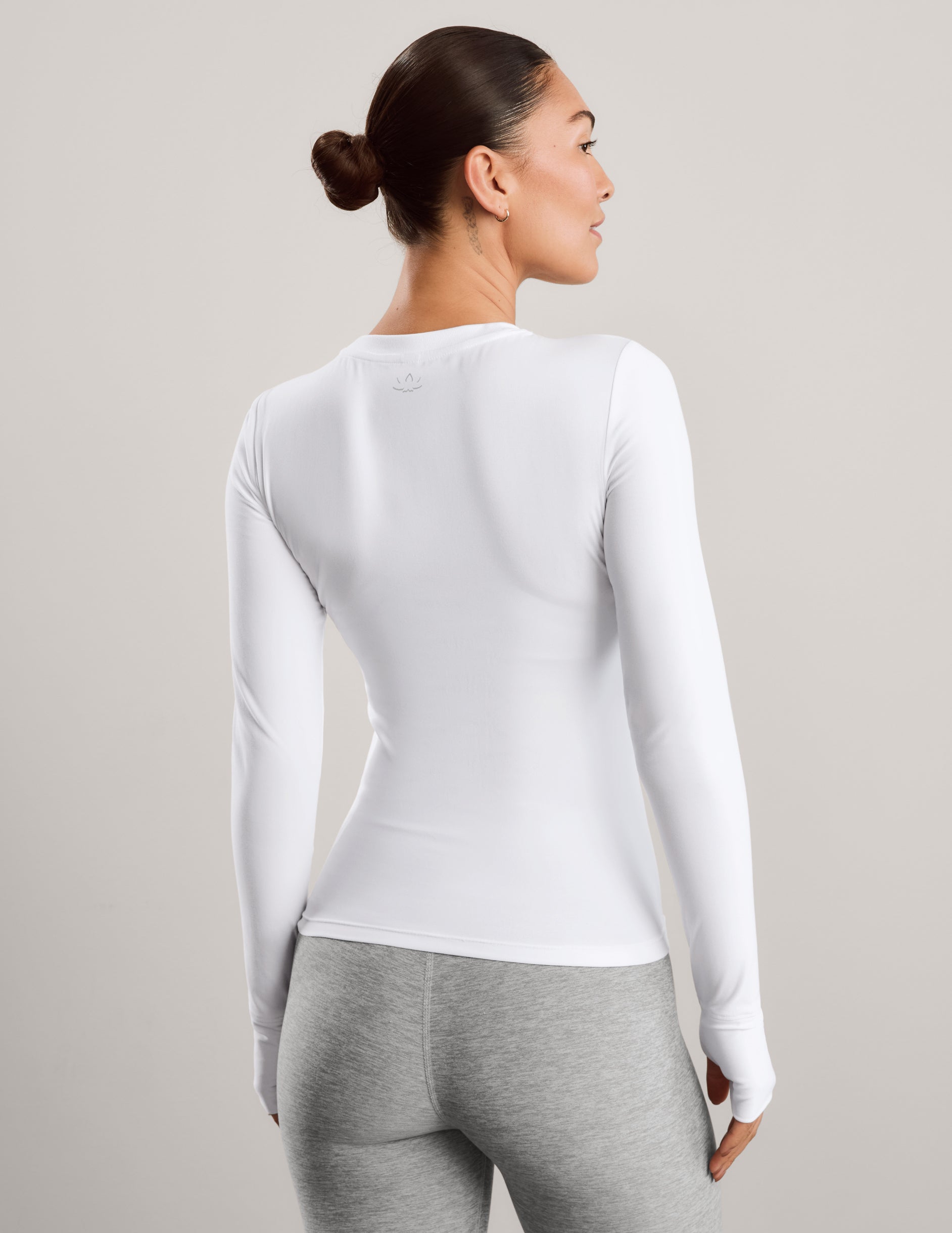 Featherweight Select Long Sleeve Crew - Cloud White