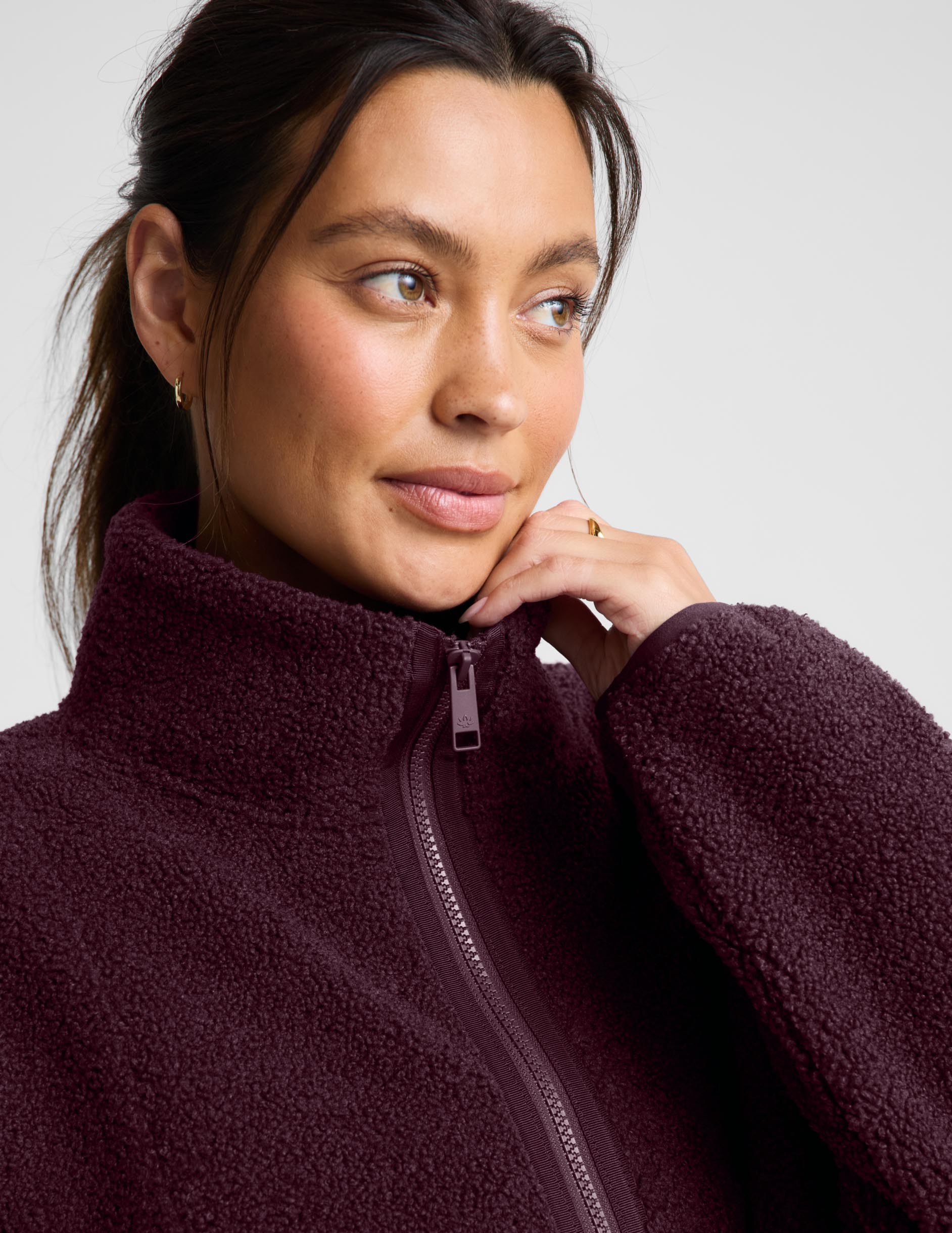 Unity Zip Jacket - Cabernet
