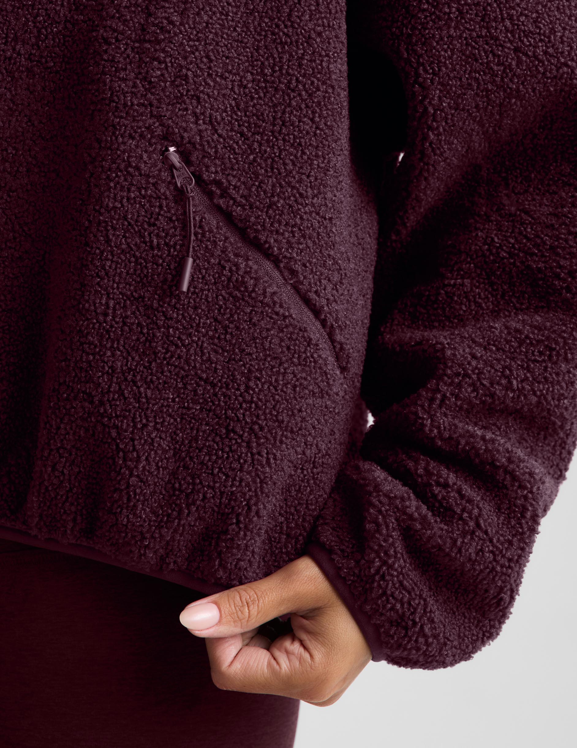 Unity Zip Jacket - Cabernet