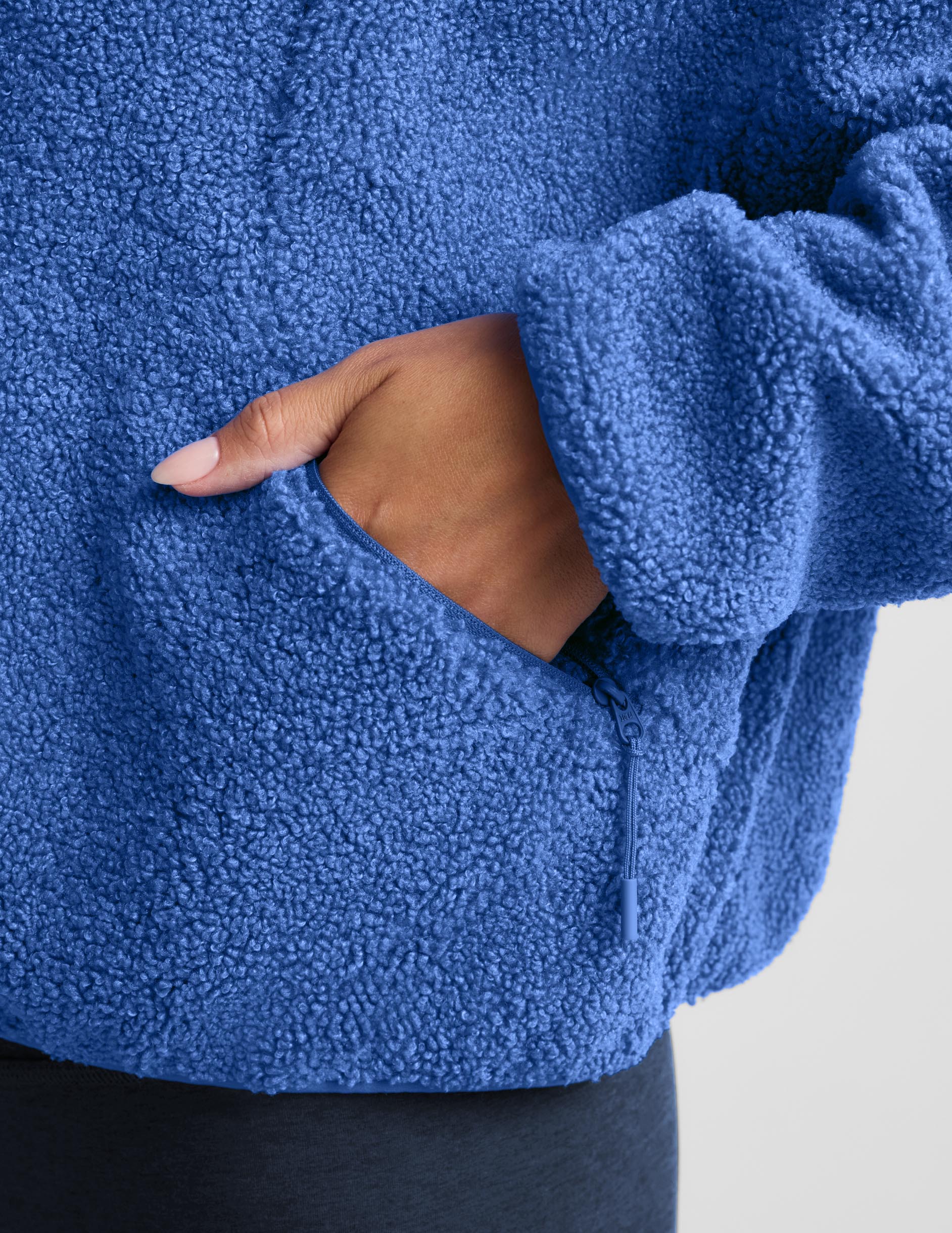 Unity Zip Jacket - Mineral Blue