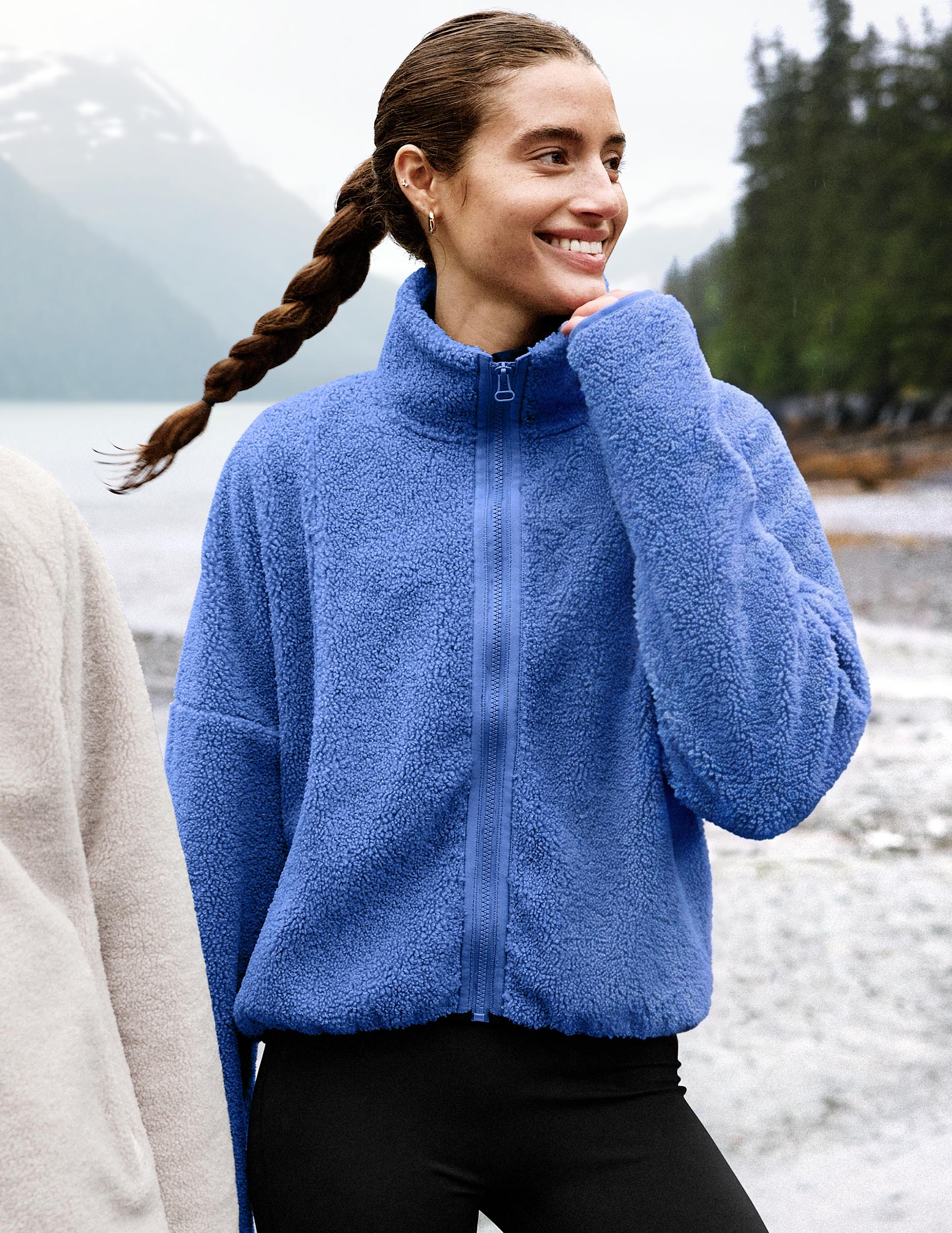 Unity Zip Jacket - Mineral Blue