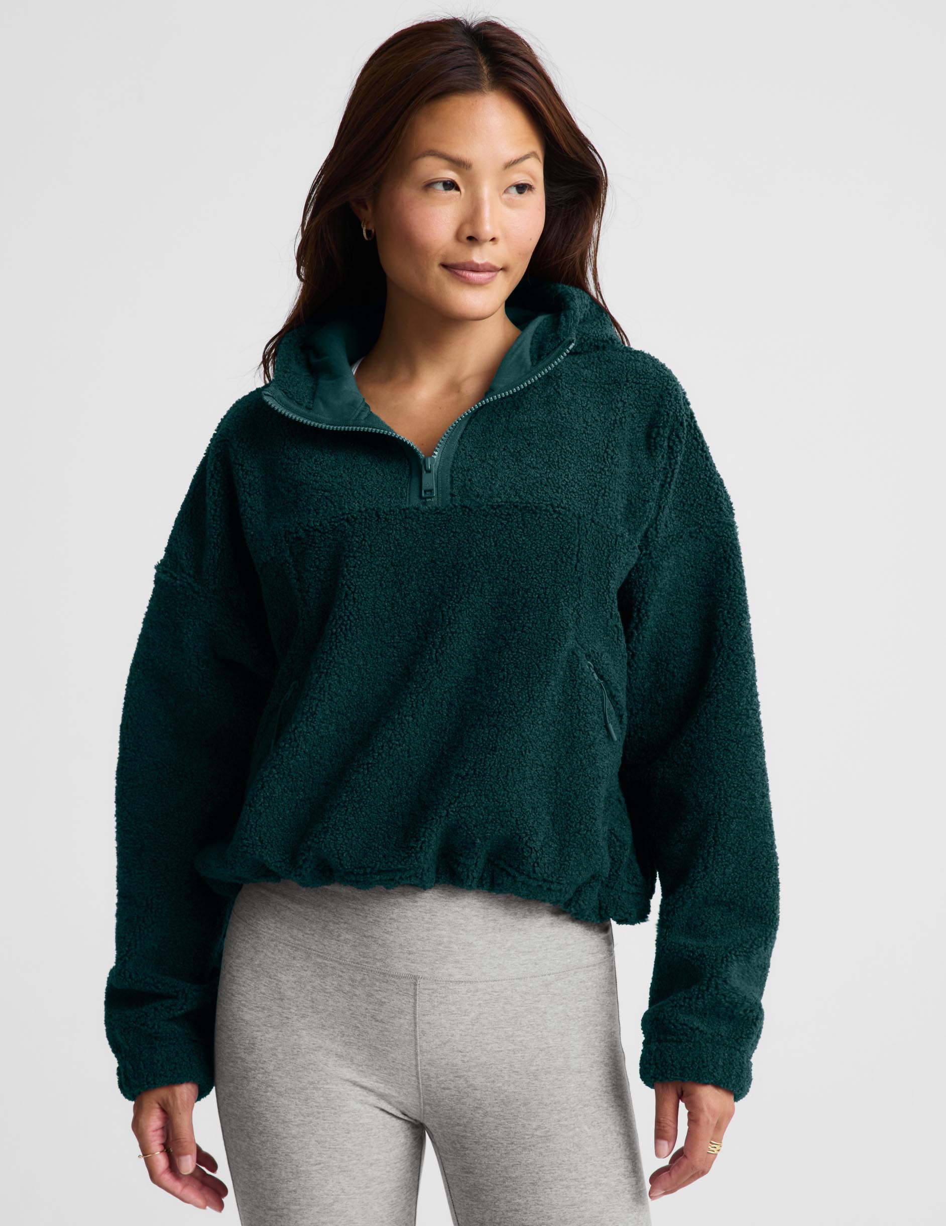Unity 1/4 Zip Hoodie - Dark Ivy