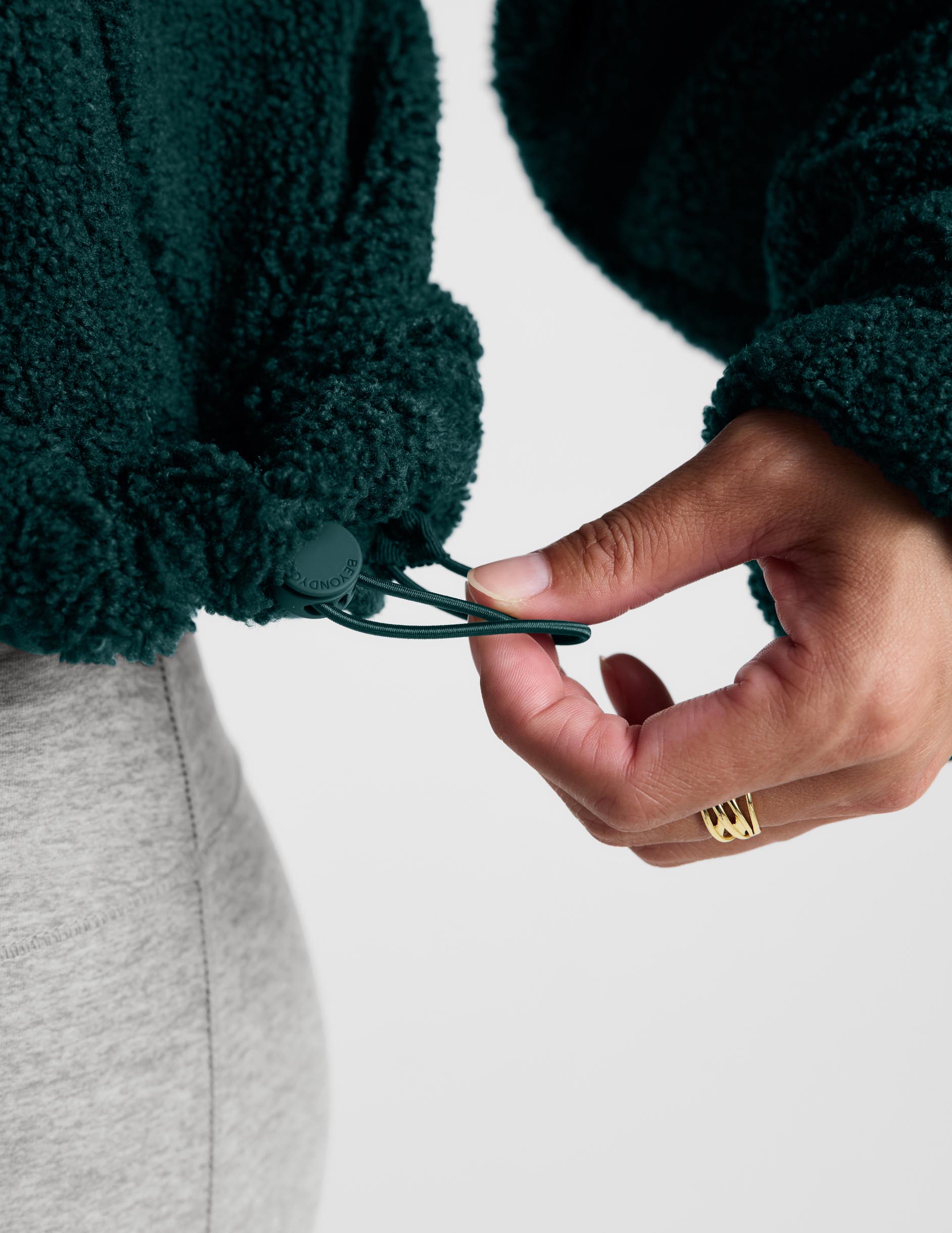 Unity 1/4 Zip Hoodie - Dark Ivy