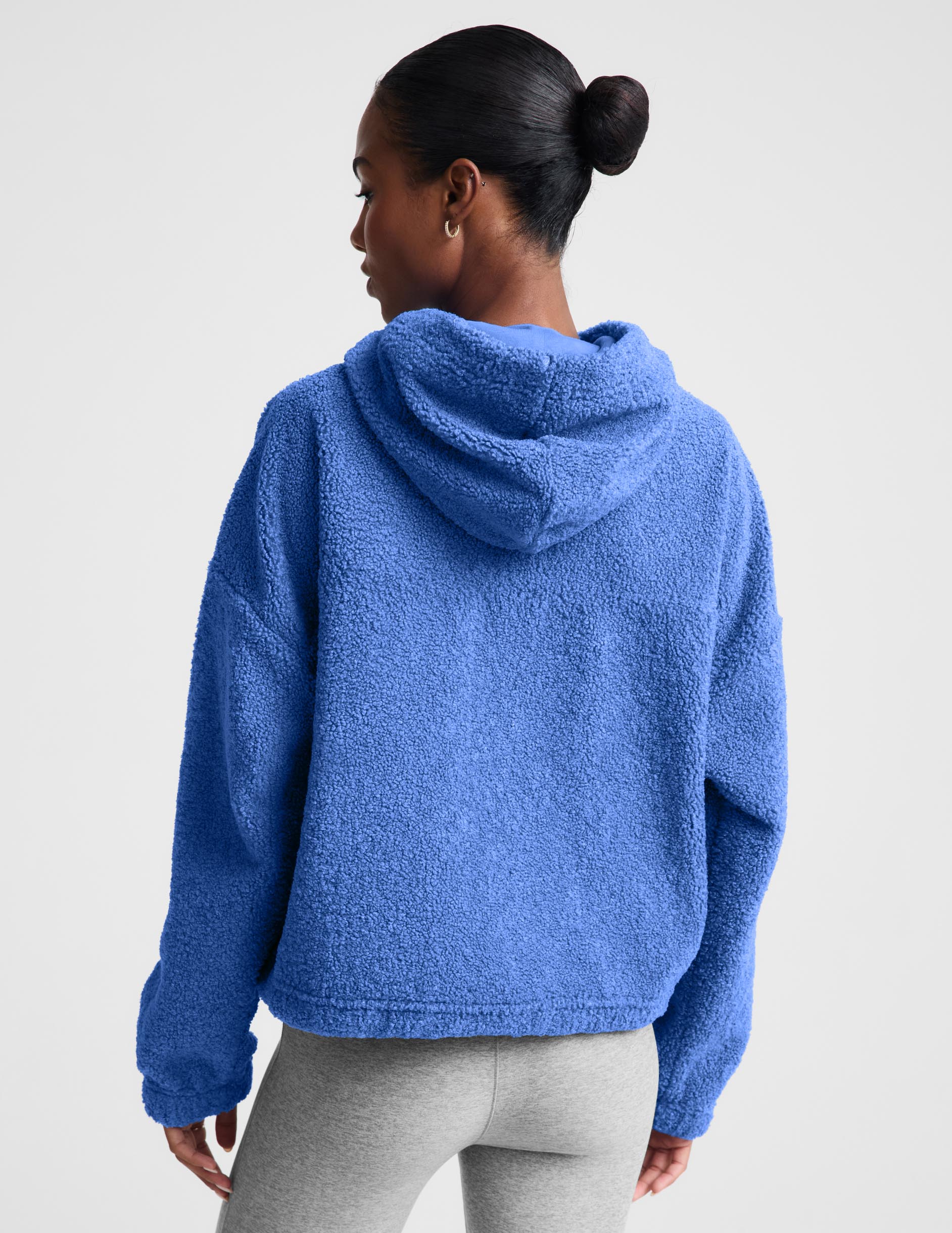 Unity 1/4 Zip Hoodie - Mineral Blue
