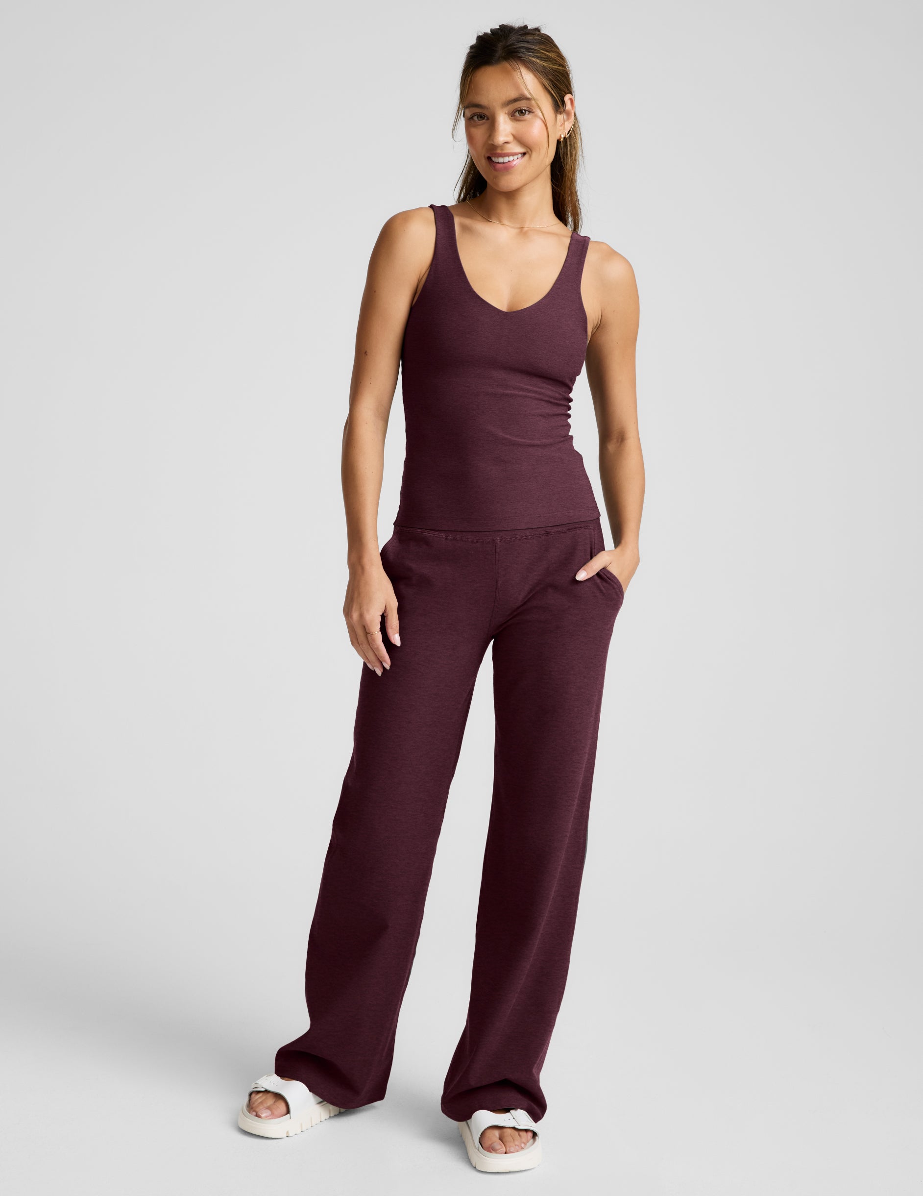 Spacedye™ Good Day Classic Tank - Cabernet Heather