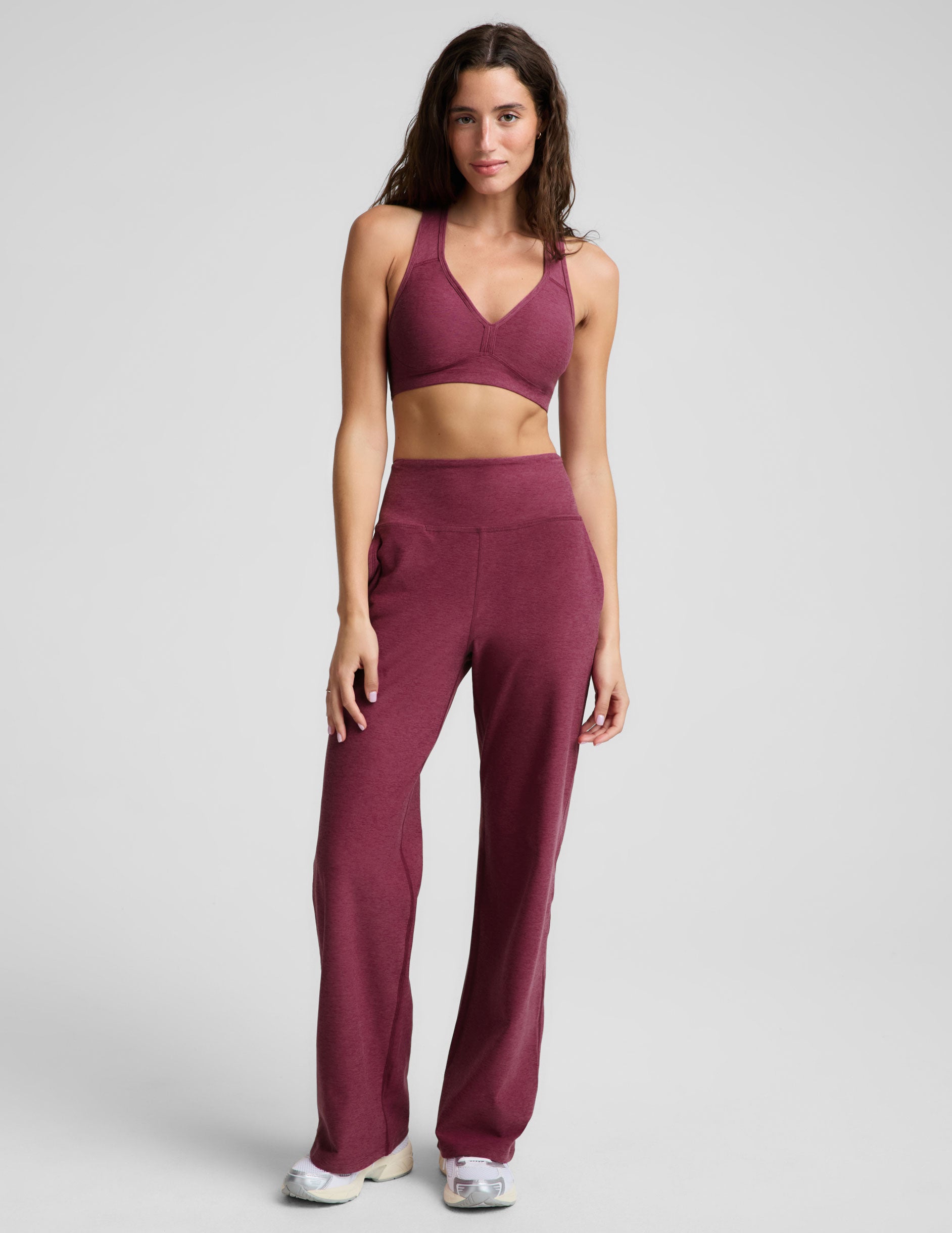 Spacedye™ Lift Your Spirits Bra - Pomegranate Heather