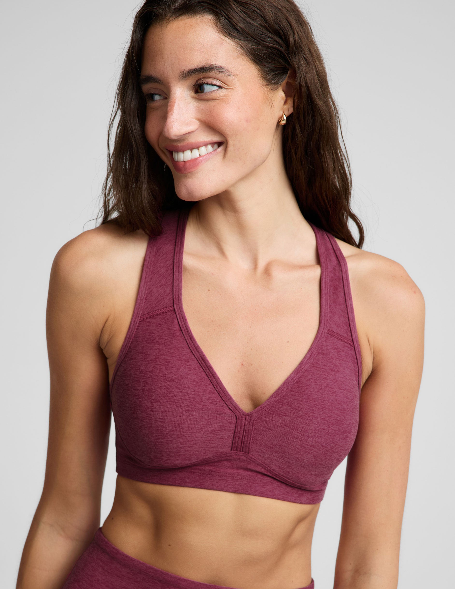 Spacedye™ Lift Your Spirits Bra - Pomegranate Heather