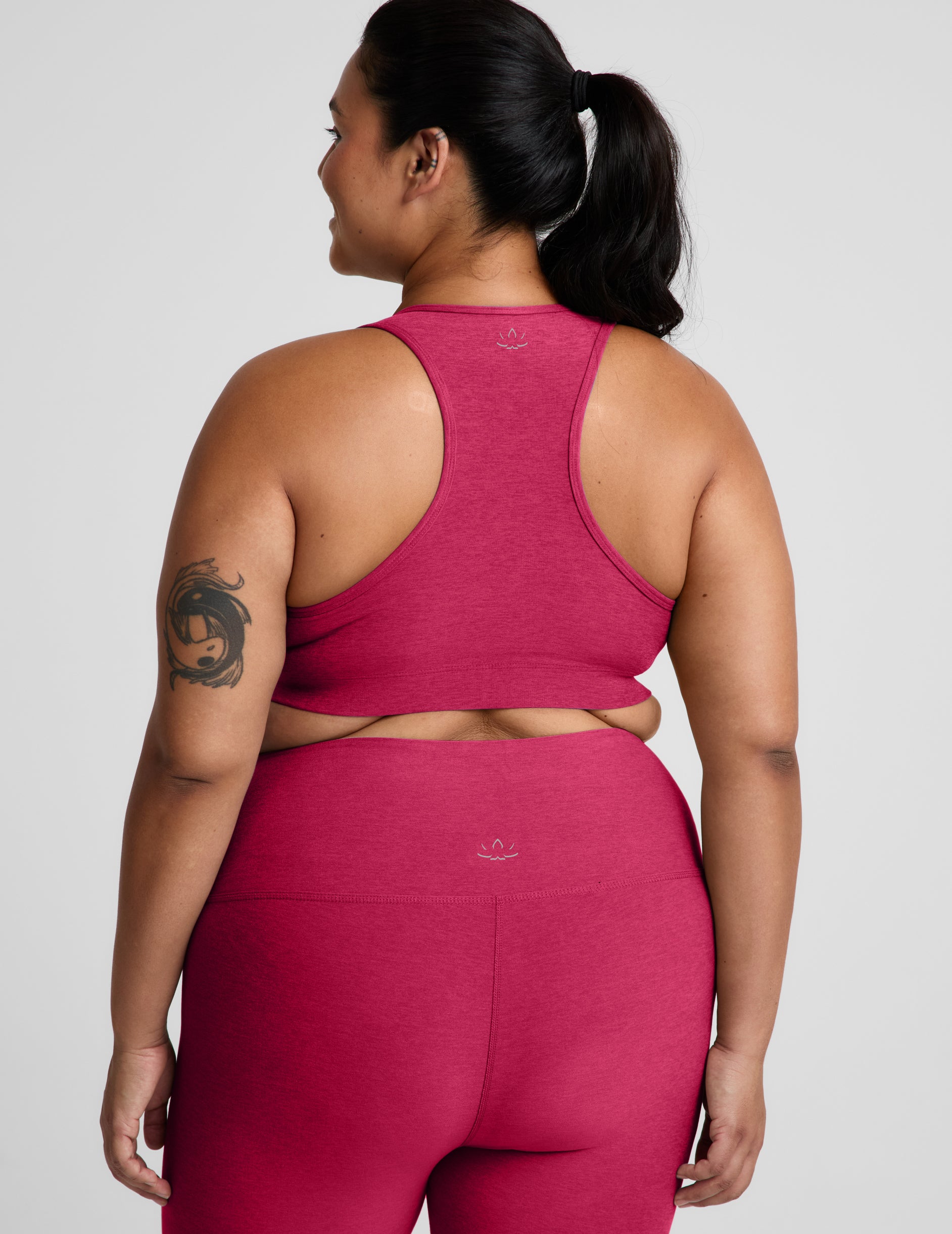 Spacedye™ Lift Your Spirits Bra - Berry Red Heather