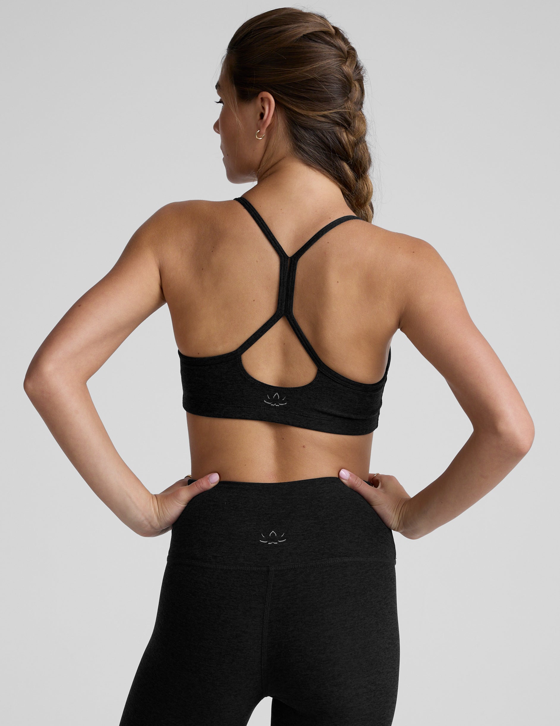 Spacedye™ Slim Racerback Bra - Darkest Night