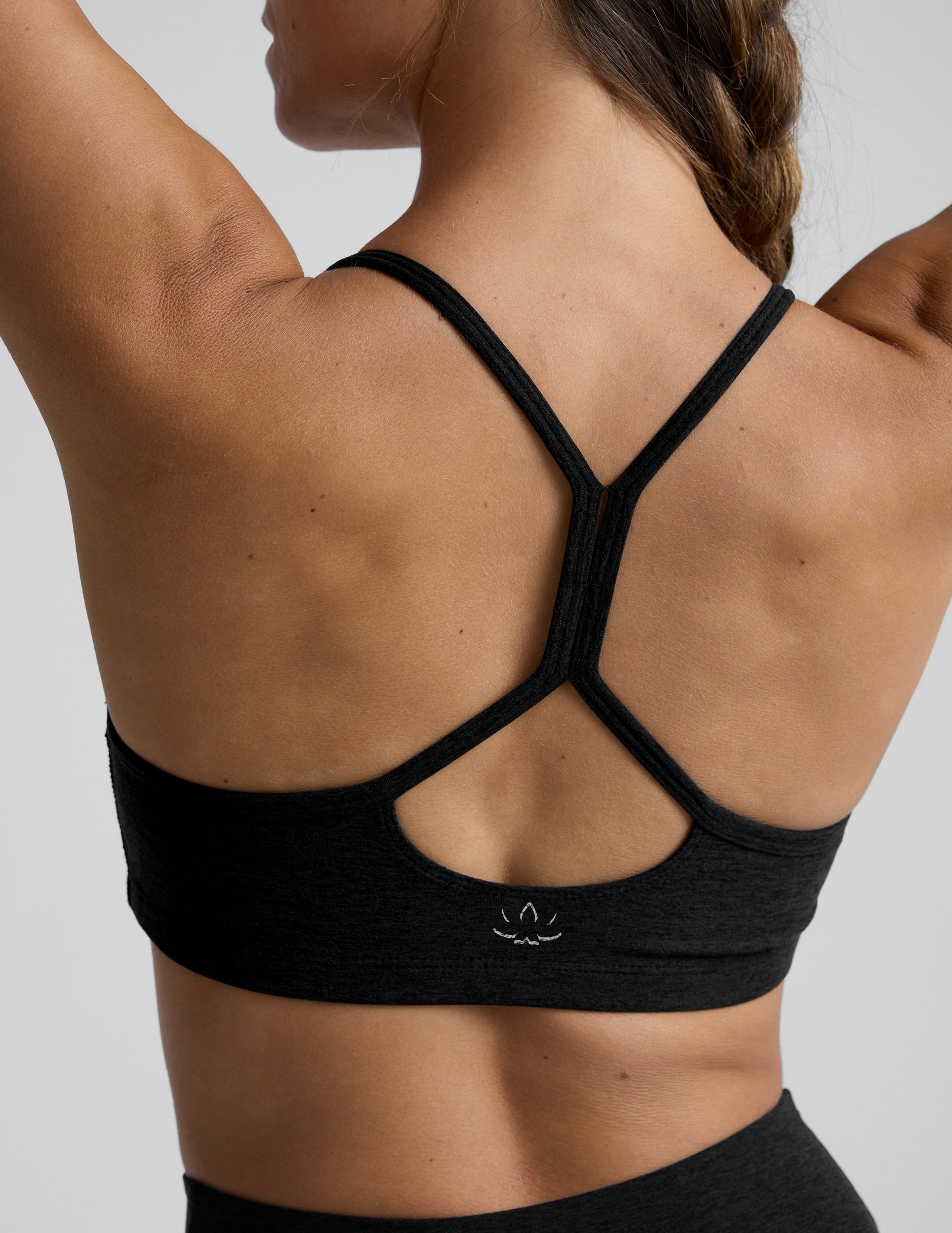 Spacedye™ Slim Racerback Bra - Darkest Night
