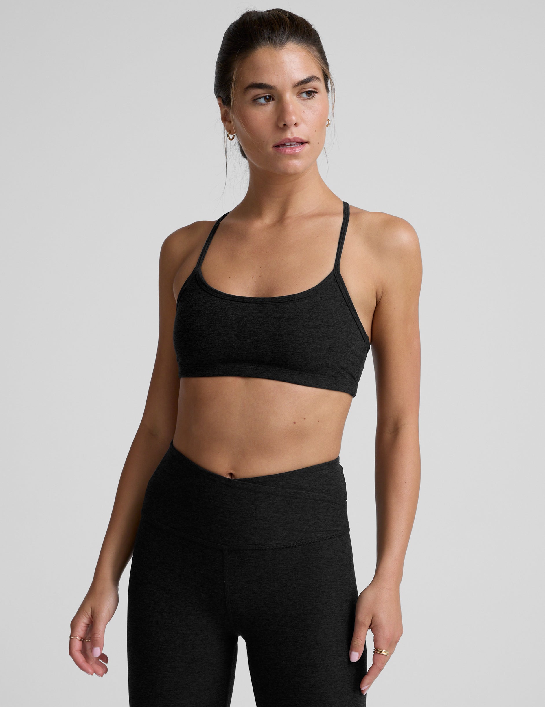 Spacedye™ Slim Racerback Bra - Darkest Night