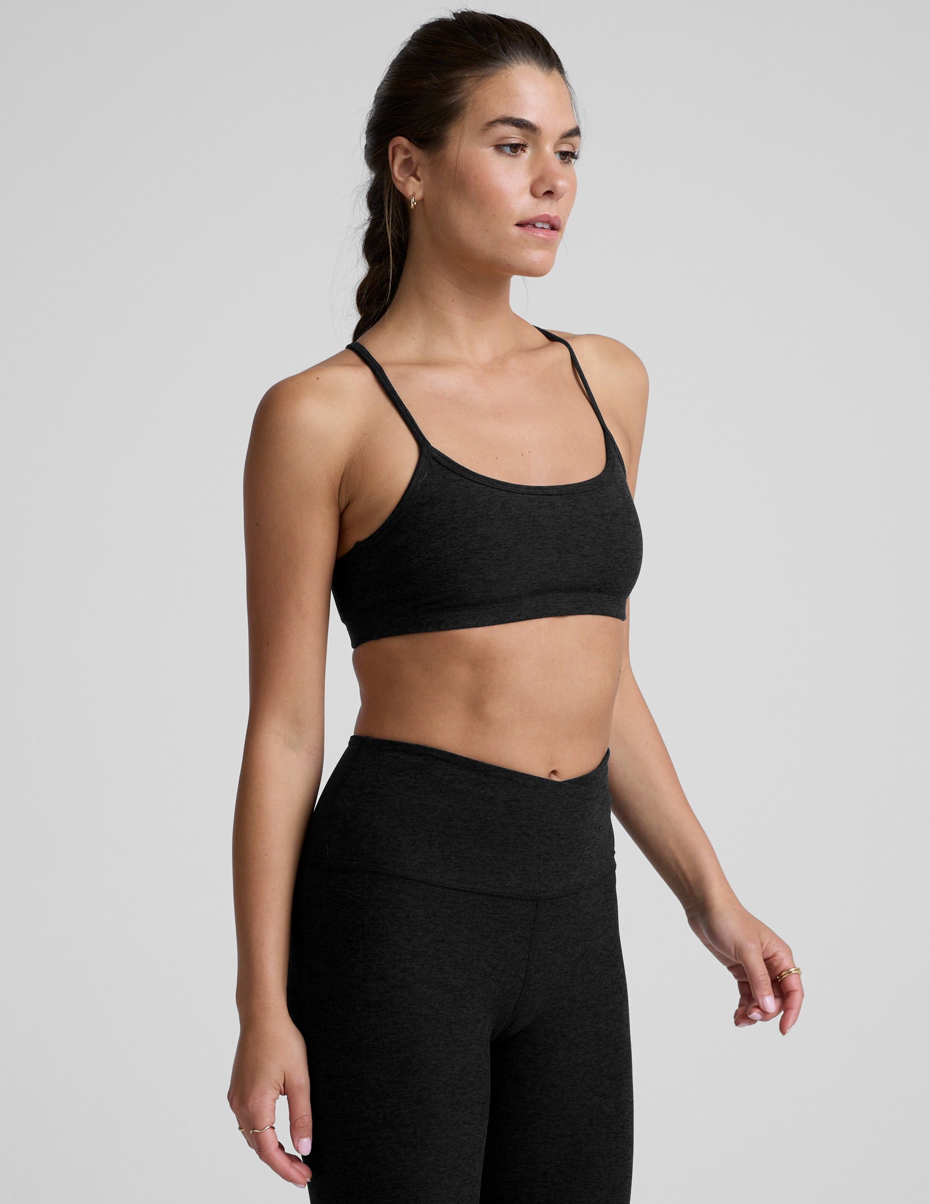 Spacedye™ Slim Racerback Bra - Darkest Night