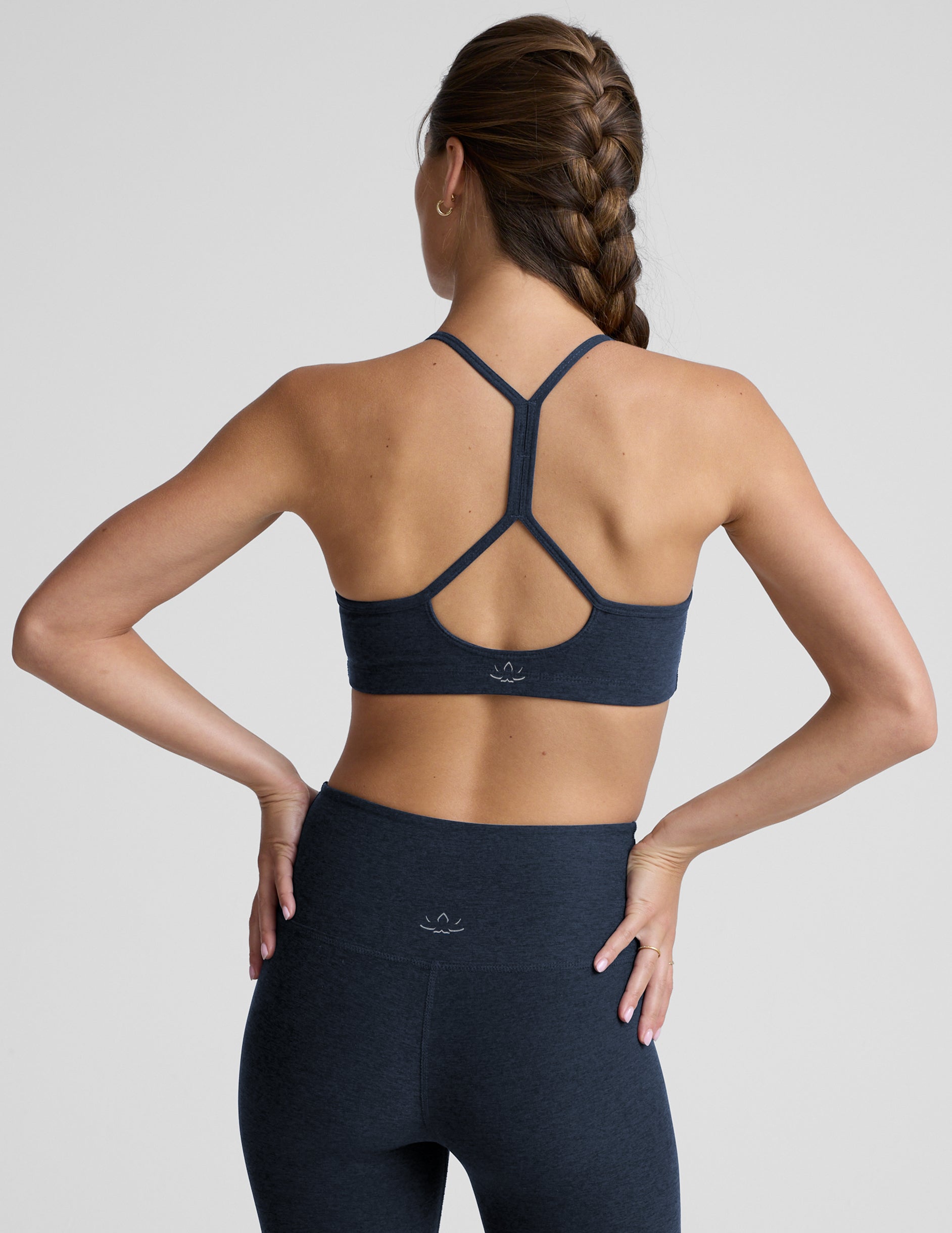 Spacedye™ Slim Racerback Bra - Nocturnal Navy