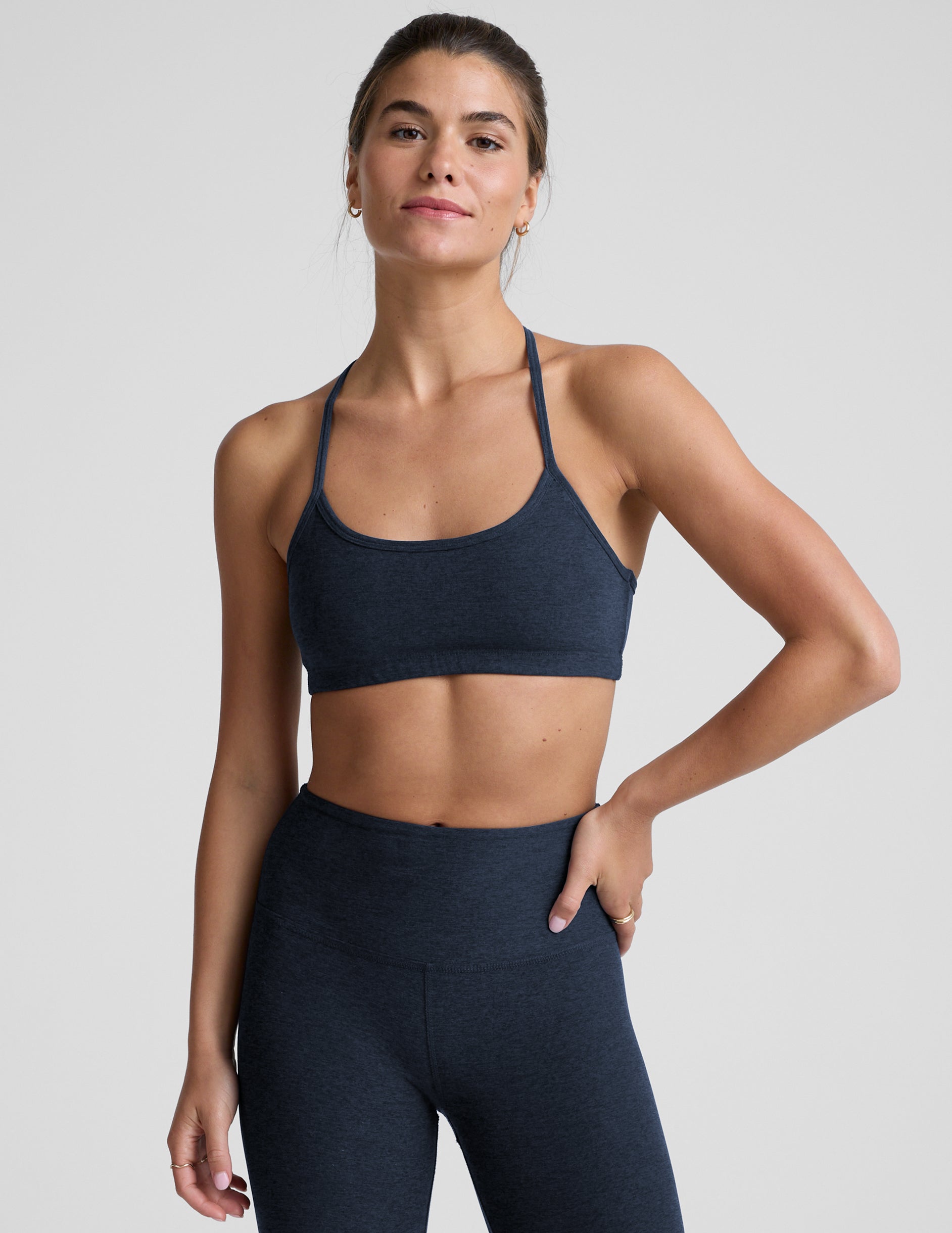 Spacedye™ Slim Racerback Bra - Nocturnal Navy
