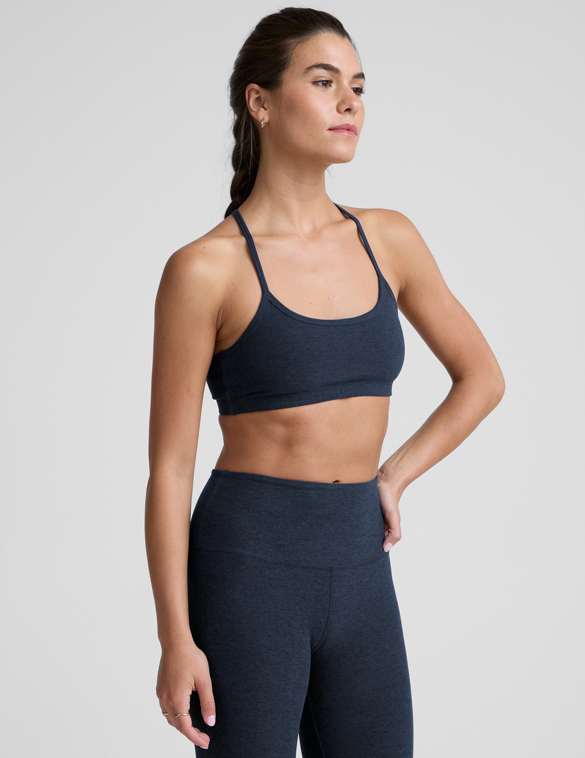 Spacedye™ Slim Racerback Bra - Nocturnal Navy