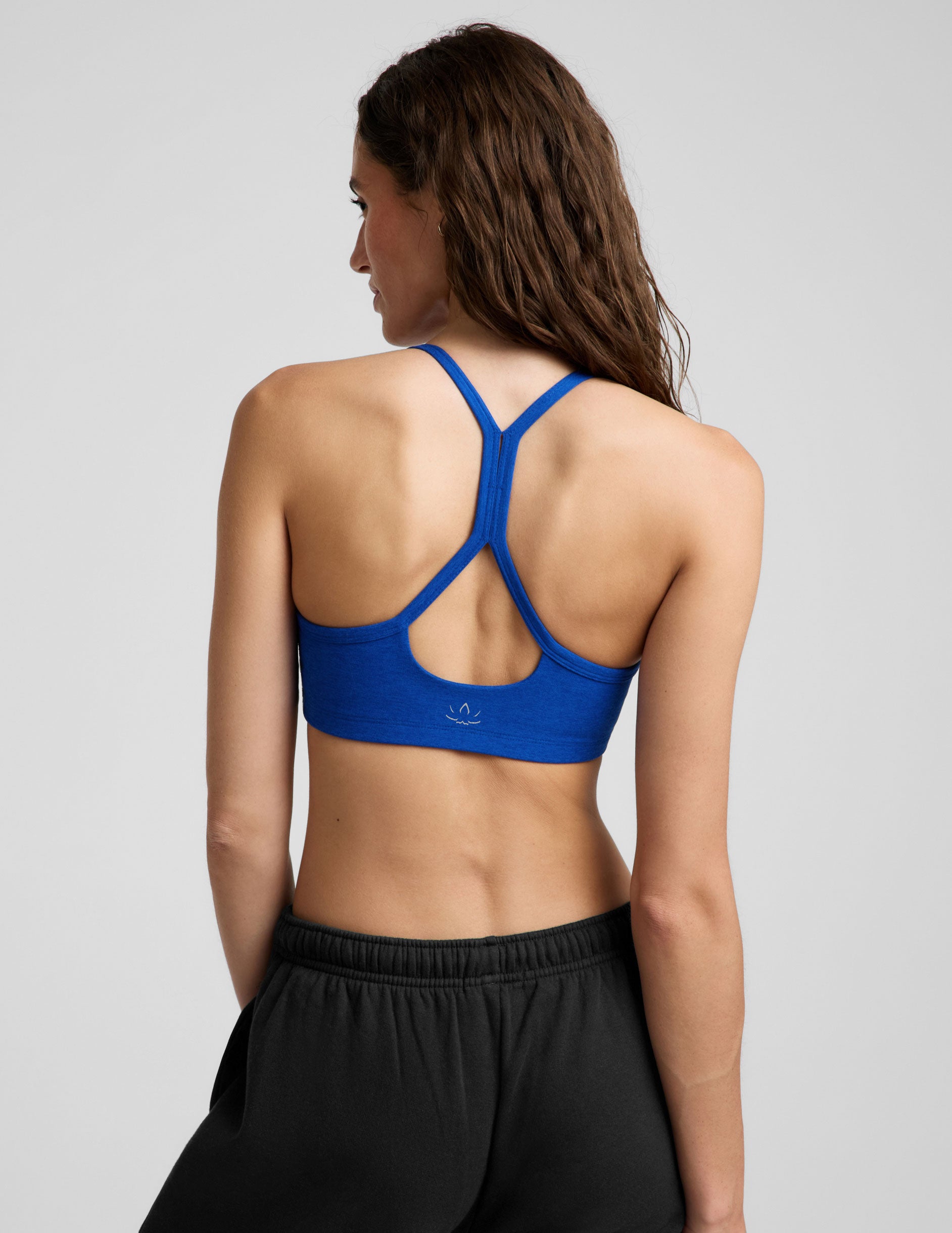 Spacedye™ Slim Racerback Bra - Ultra Blue Heather