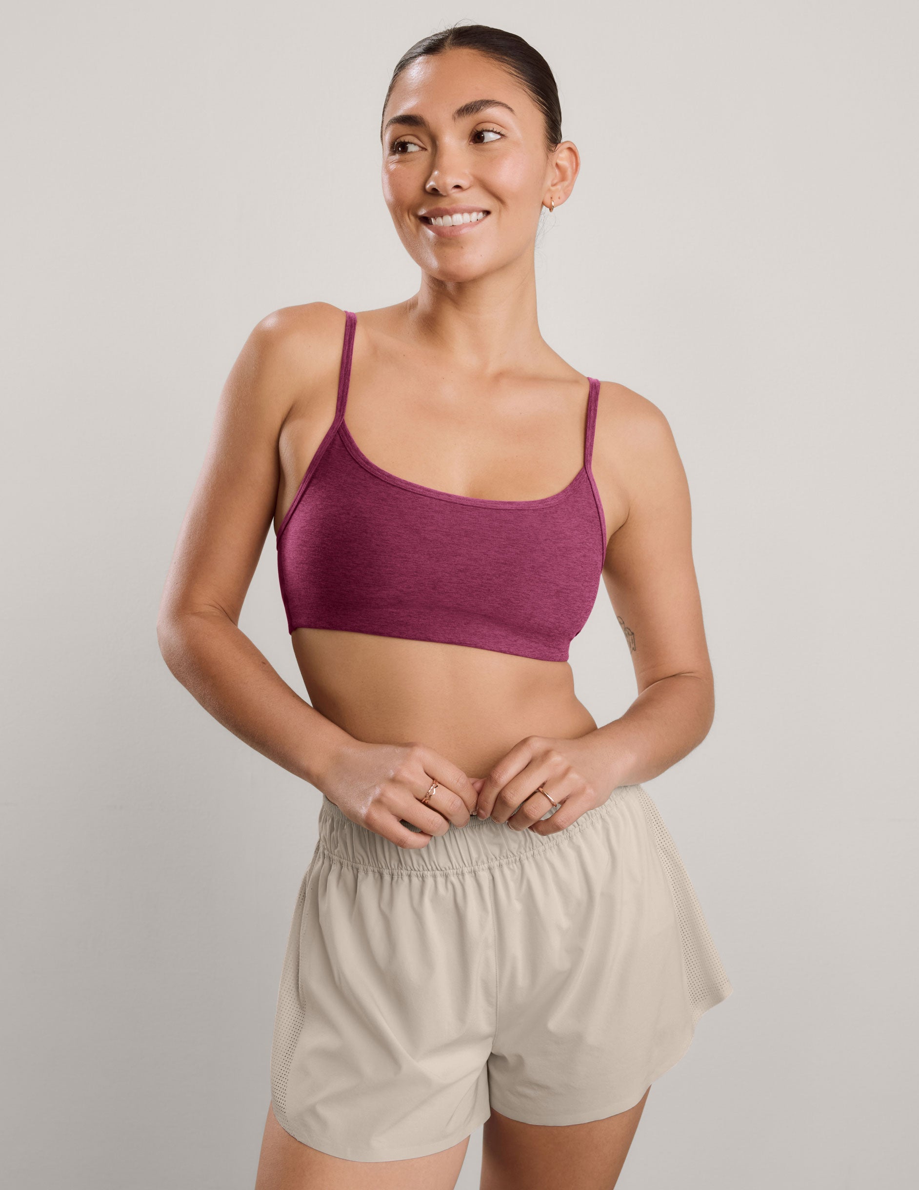 Spacedye™ Forever Bra - Pomegranate Heather
