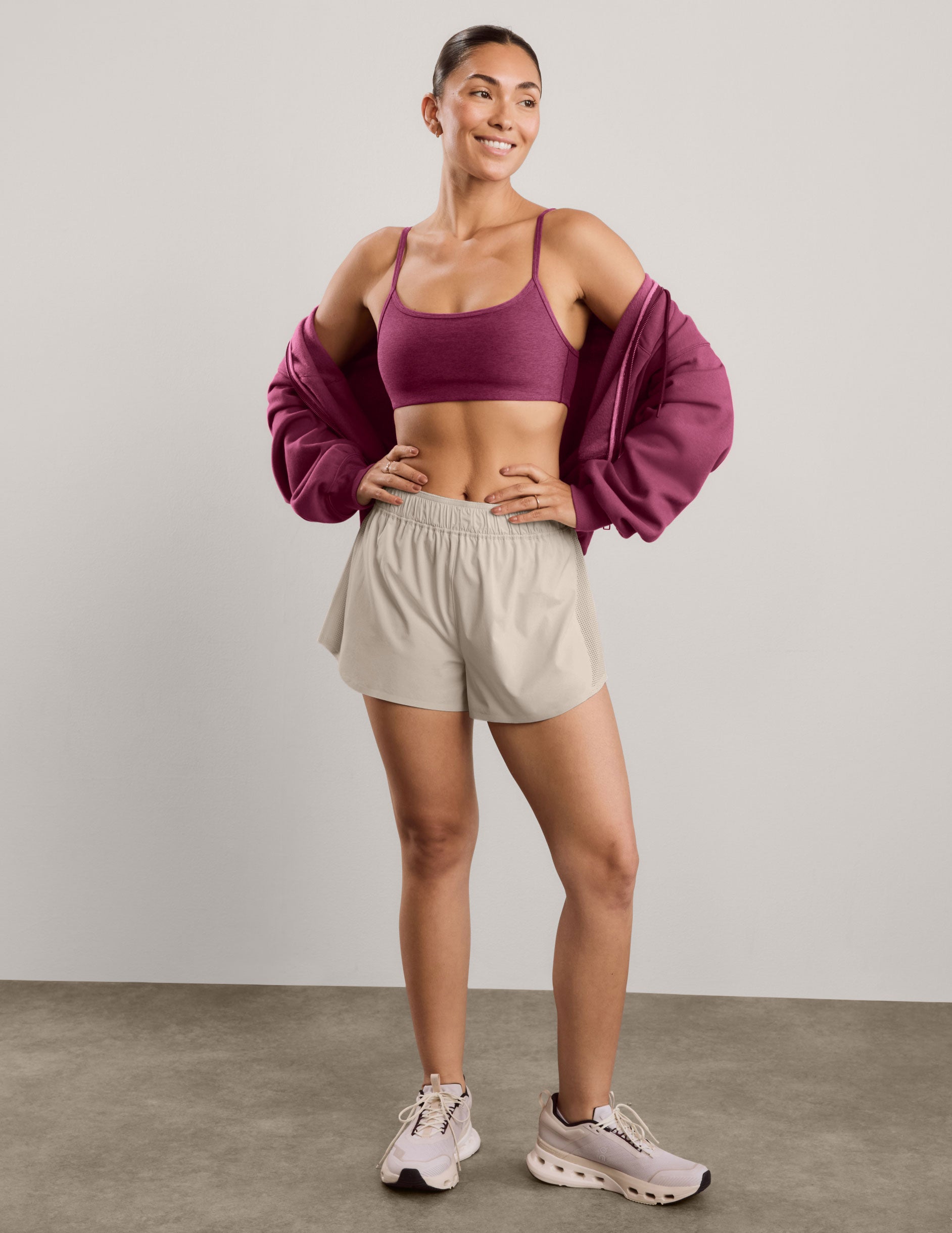 Spacedye™ Forever Bra - Pomegranate Heather