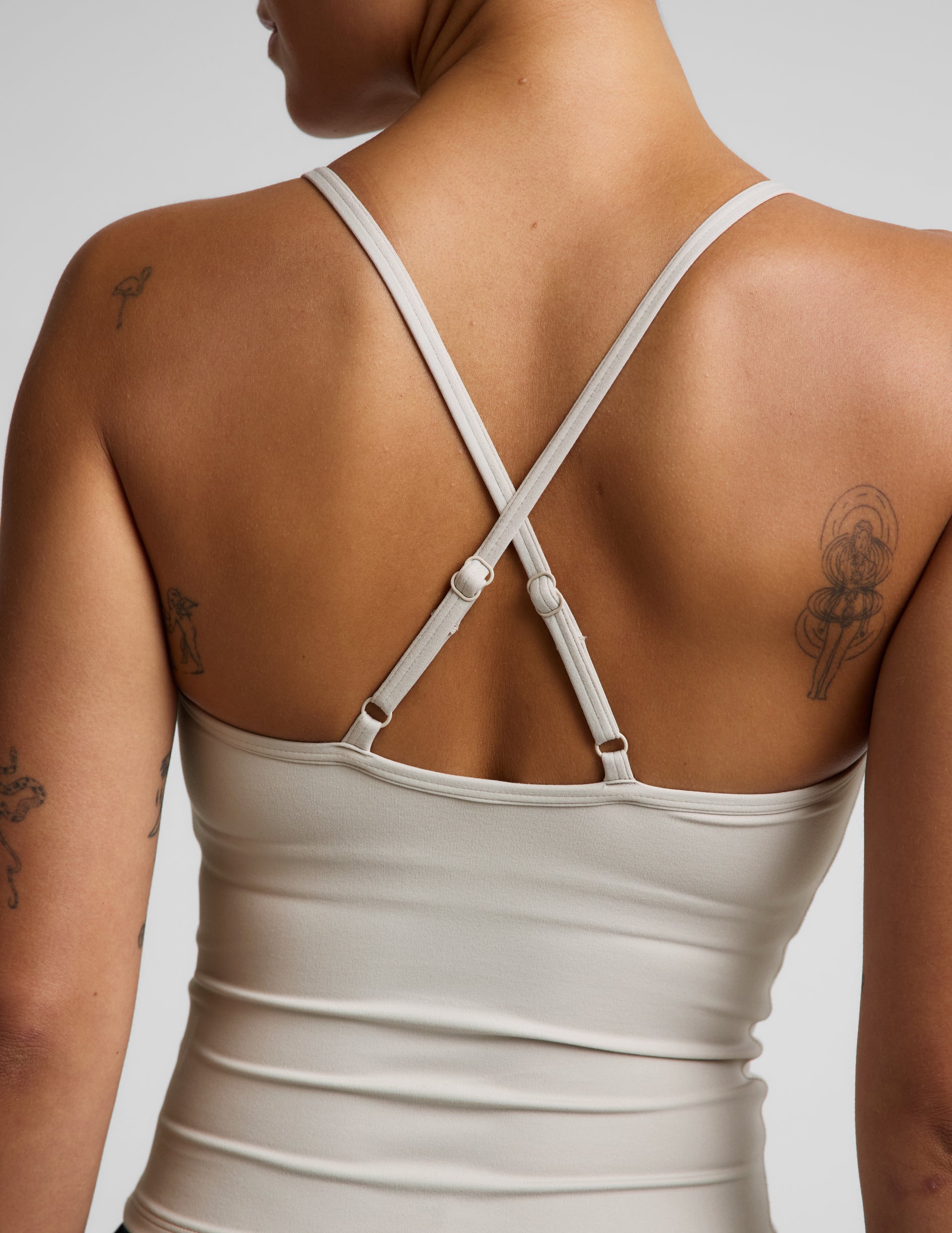 Cowl Neck Tank - Oat