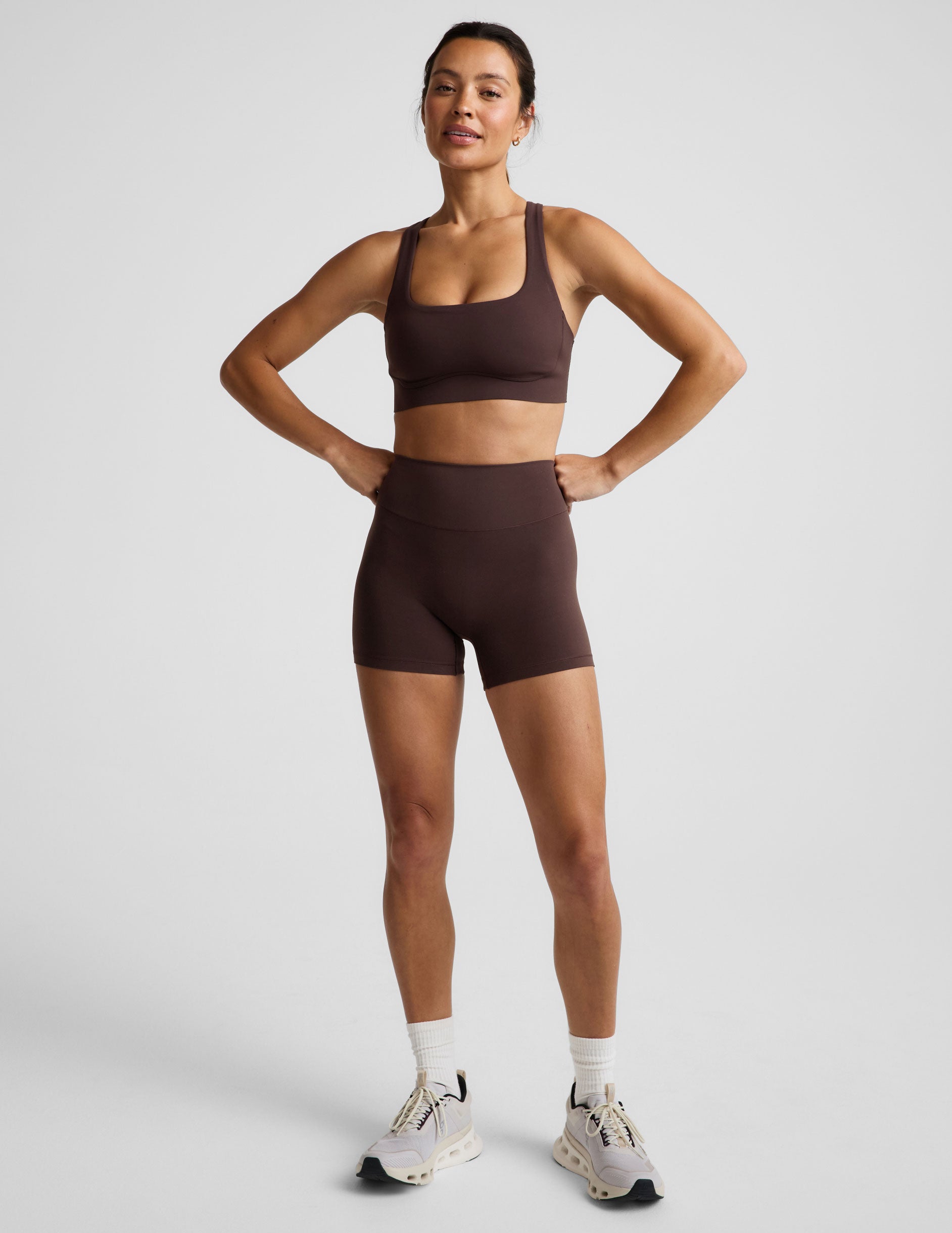 glowzone™ Medium Impact Bra - Cocoa Plum