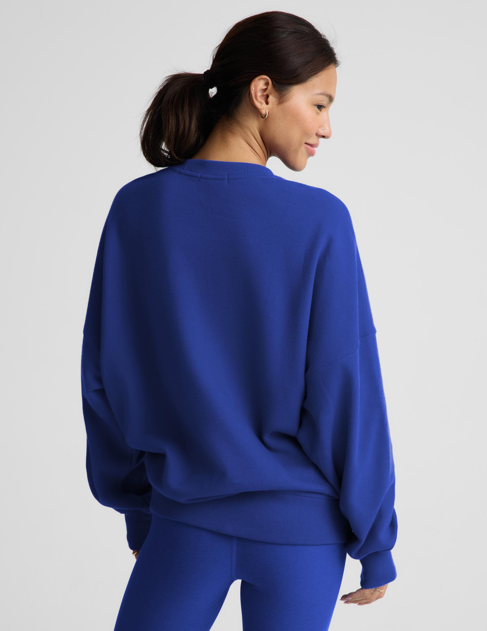 LuxeFleece 2.0™ Oversized Crewneck - Ultra Blue