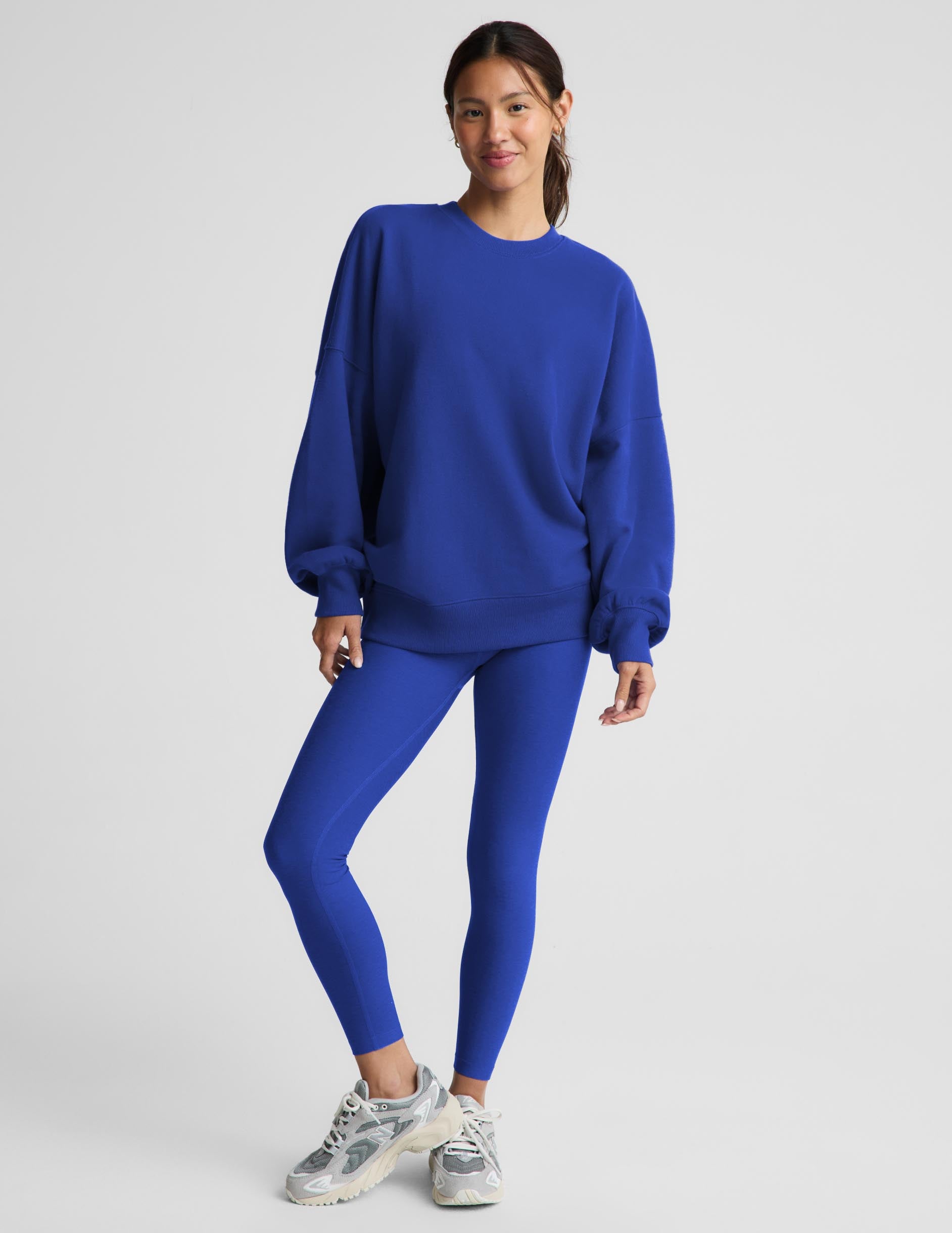 LuxeFleece 2.0™ Oversized Crewneck - Ultra Blue