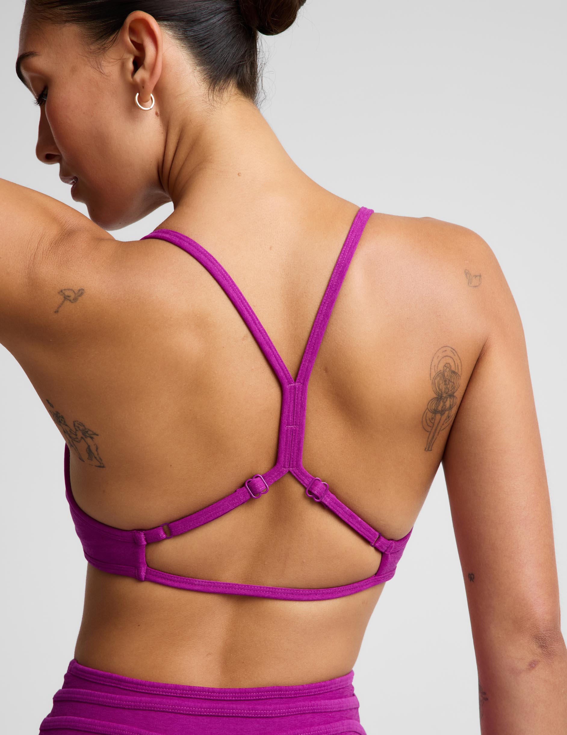 Spacedye™ Minimal Bra - Berry Bliss Heather