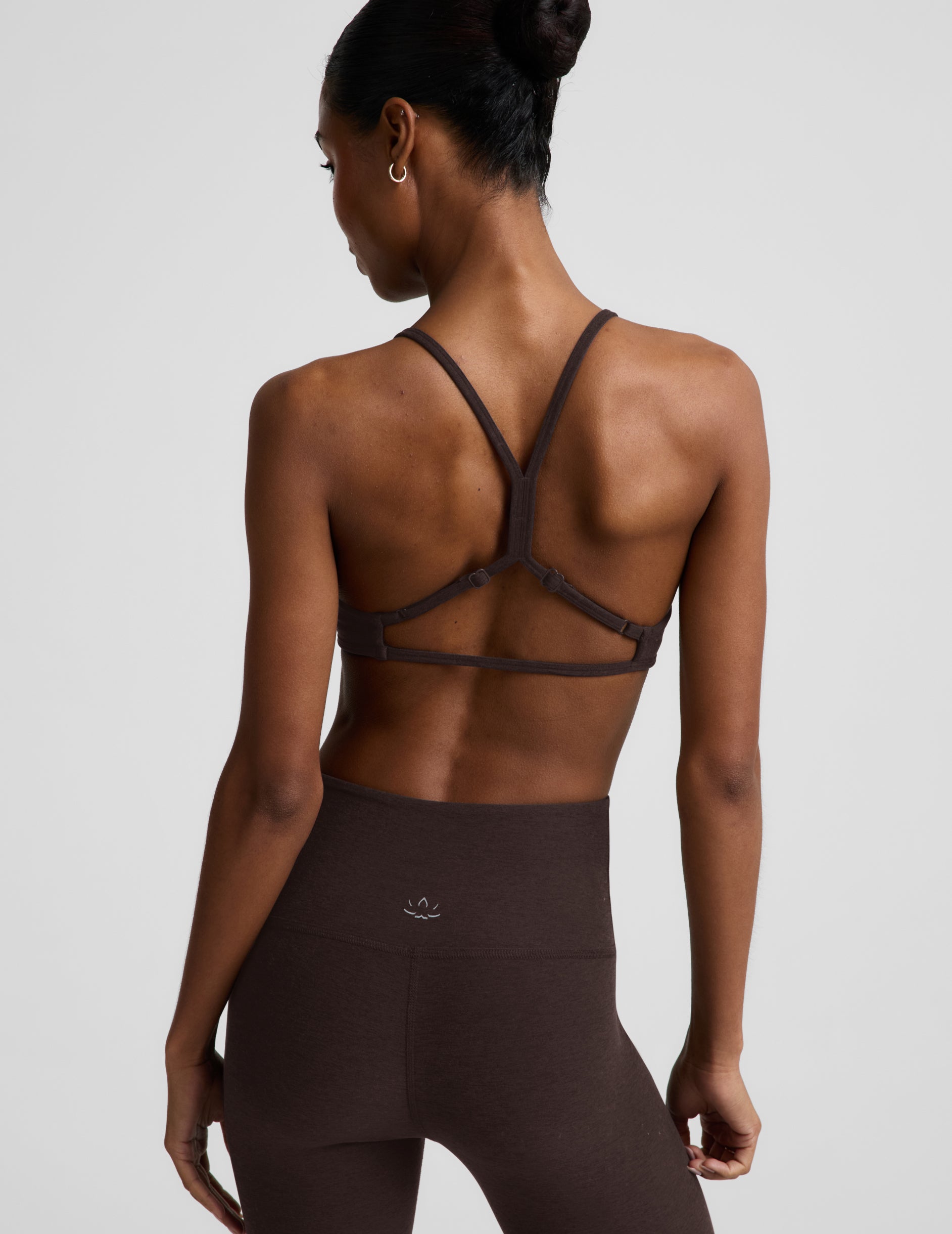 Spacedye™ Minimal Bra - Dark Chocolate Heather