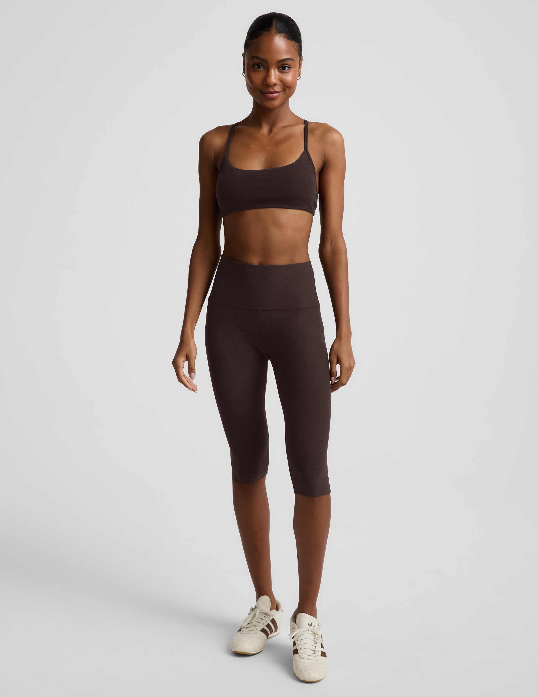 Spacedye™ Minimal Bra - Dark Chocolate Heather