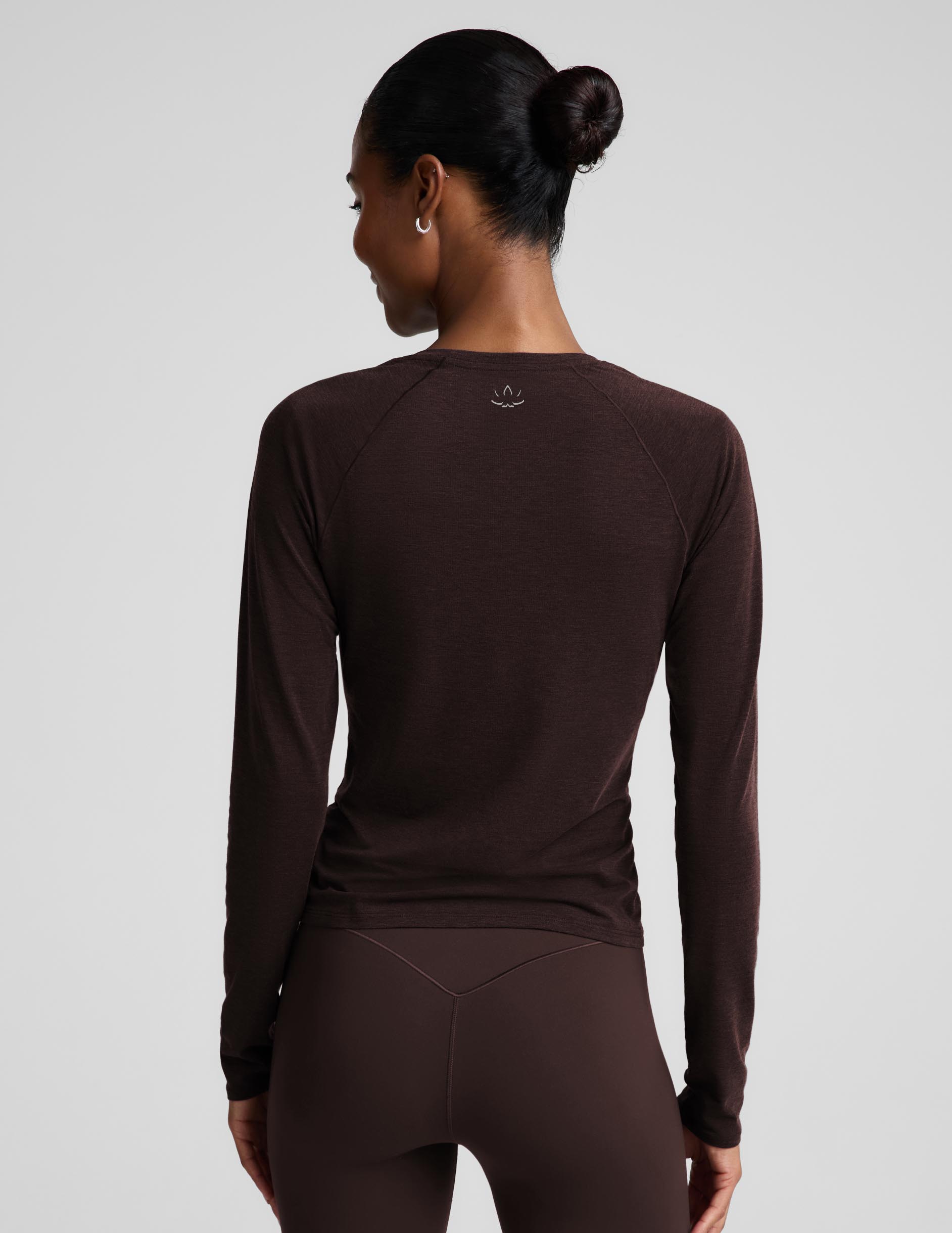 Breezeweight Active Long Sleeve - Cocoa Plum