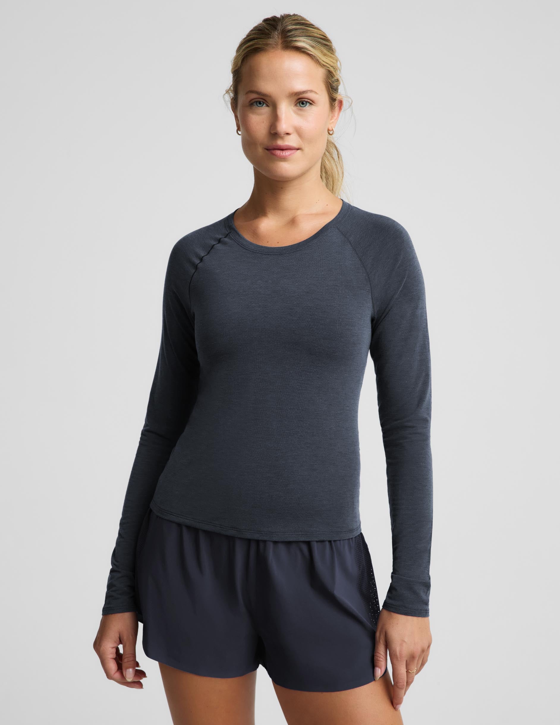 Breezeweight Active Long Sleeve - Nocturnal Navy