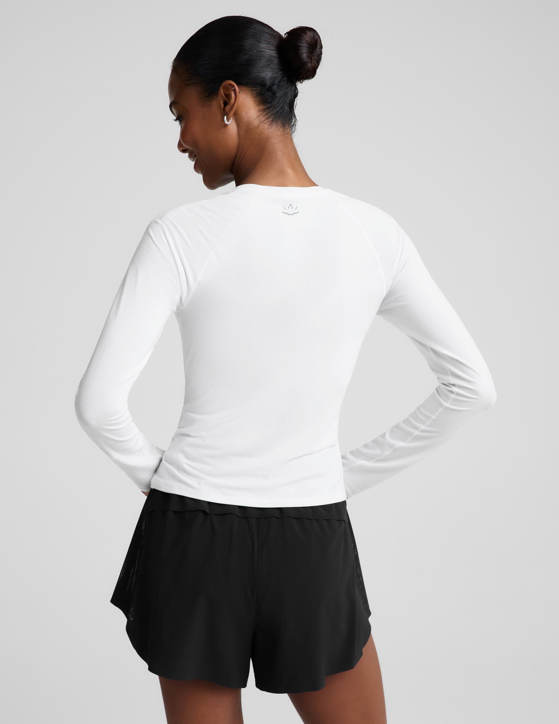Breezeweight Active Long Sleeve - White