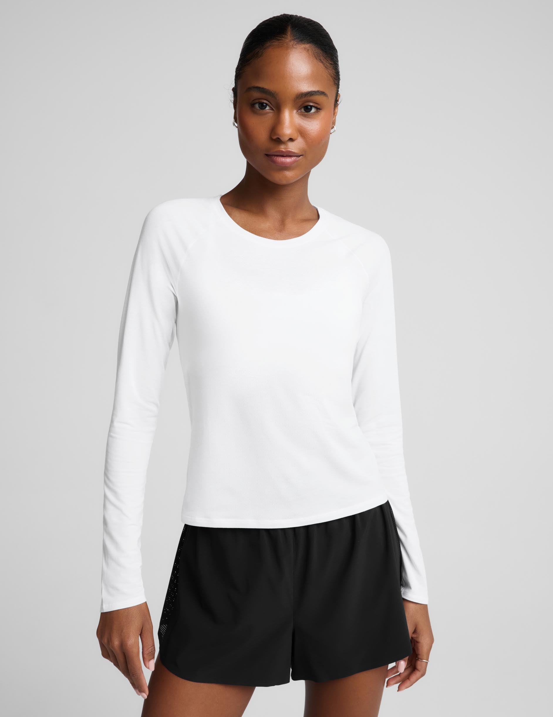 Breezeweight Active Long Sleeve - White