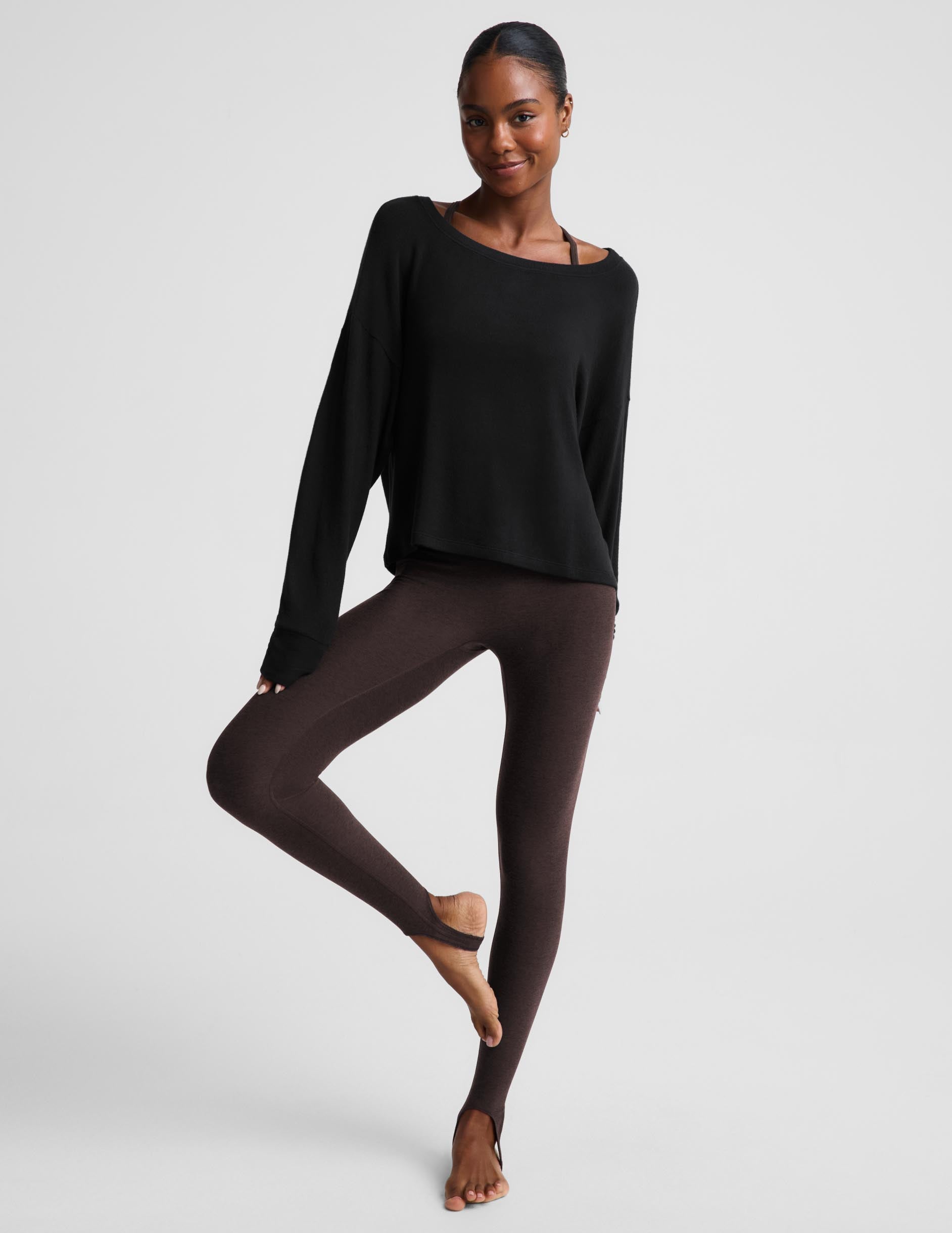 LuxeLayer Pullover - Black