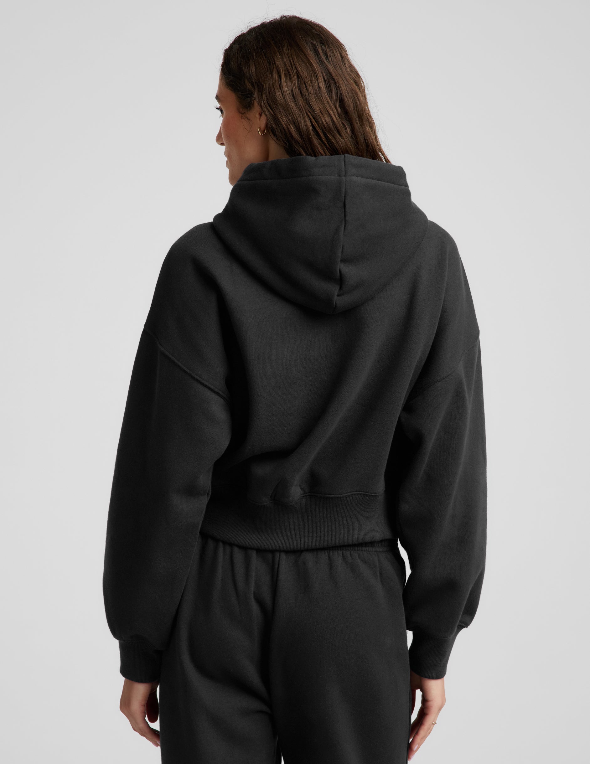 LuxeFleece 2.0™ Hooded Full-Zip Jacket - Black