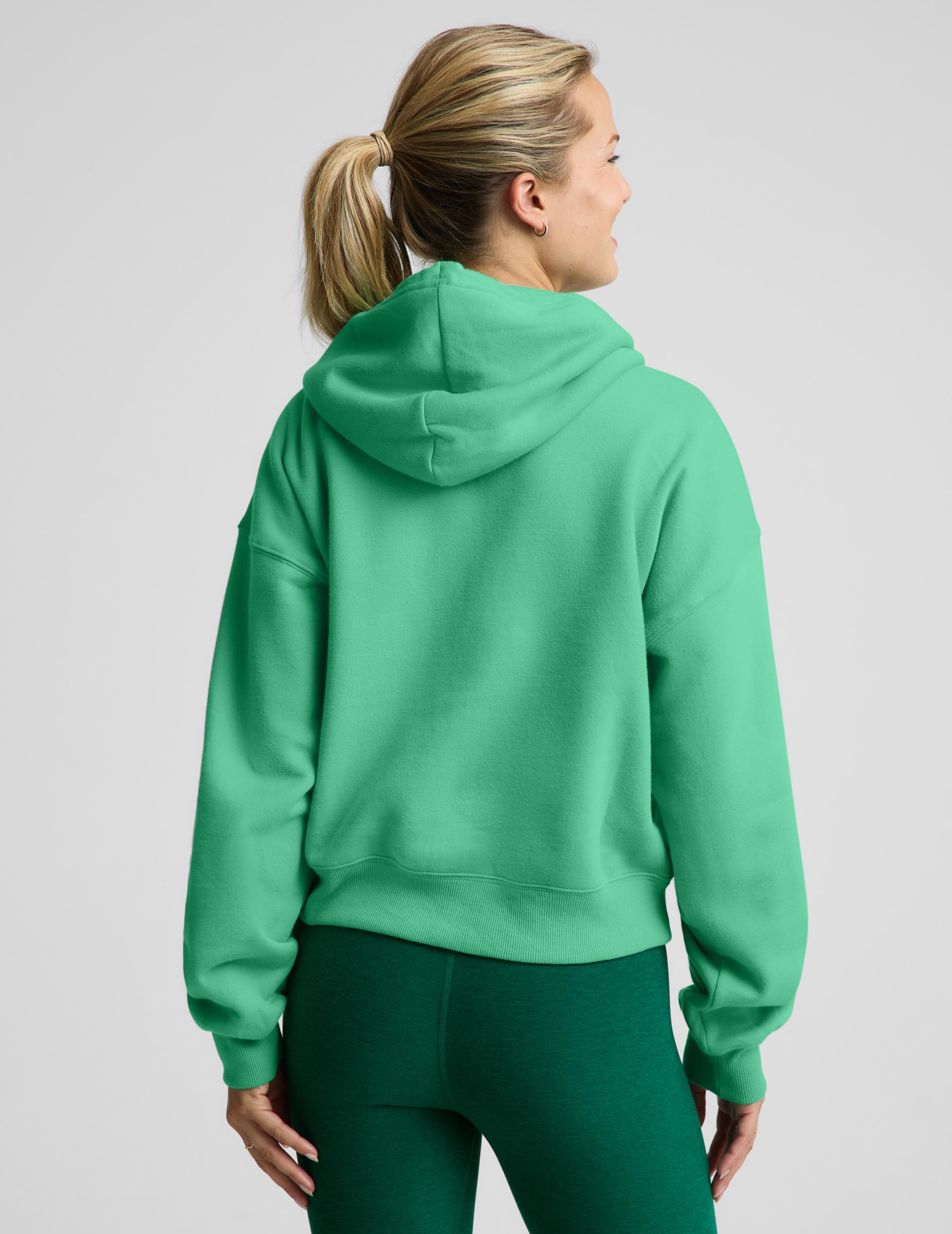 LuxeFleece 2.0 Hooded Full-Zip Jacket - Jade Pool