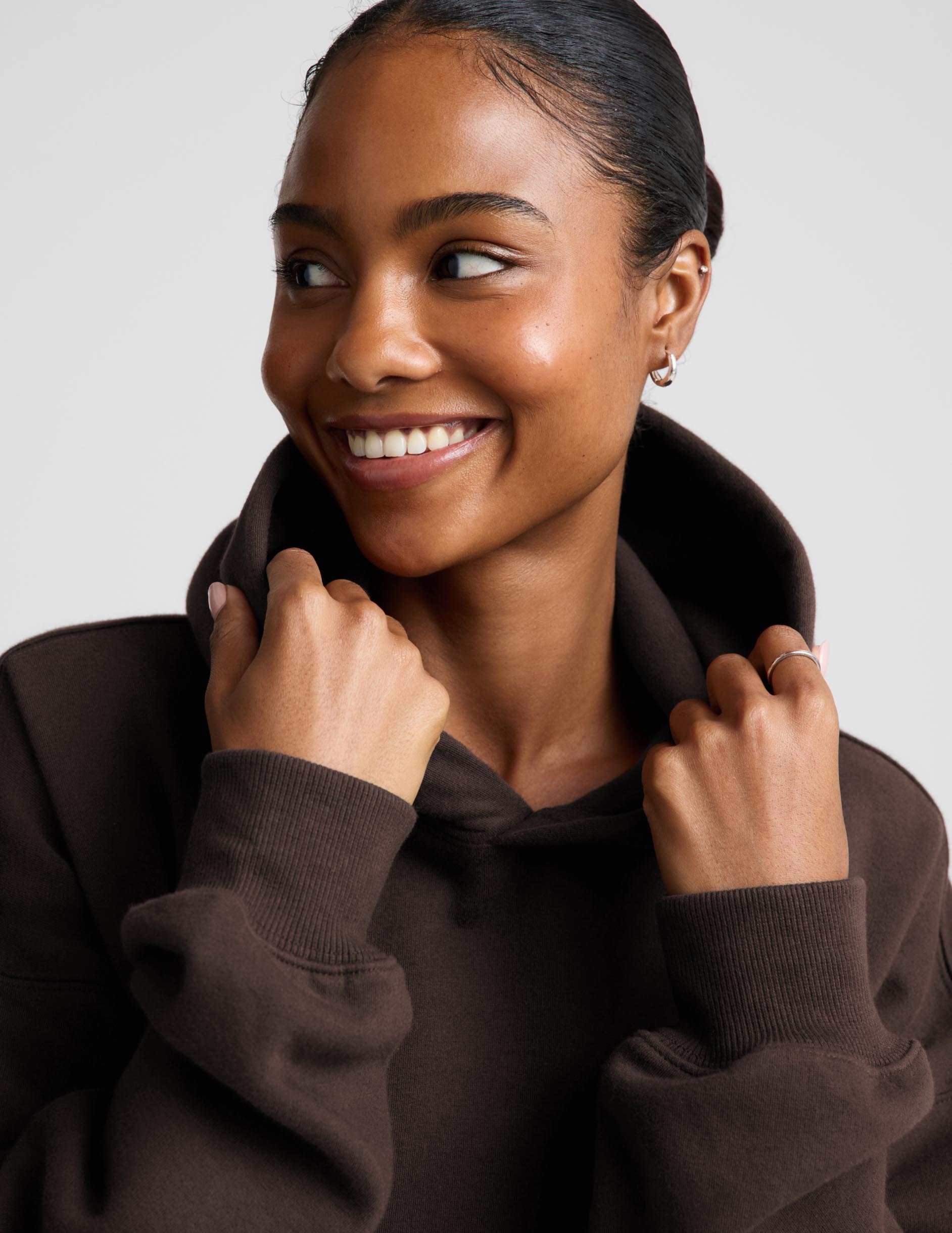 LuxeFleece 2.0™ Hoodie - Dark Chocolate