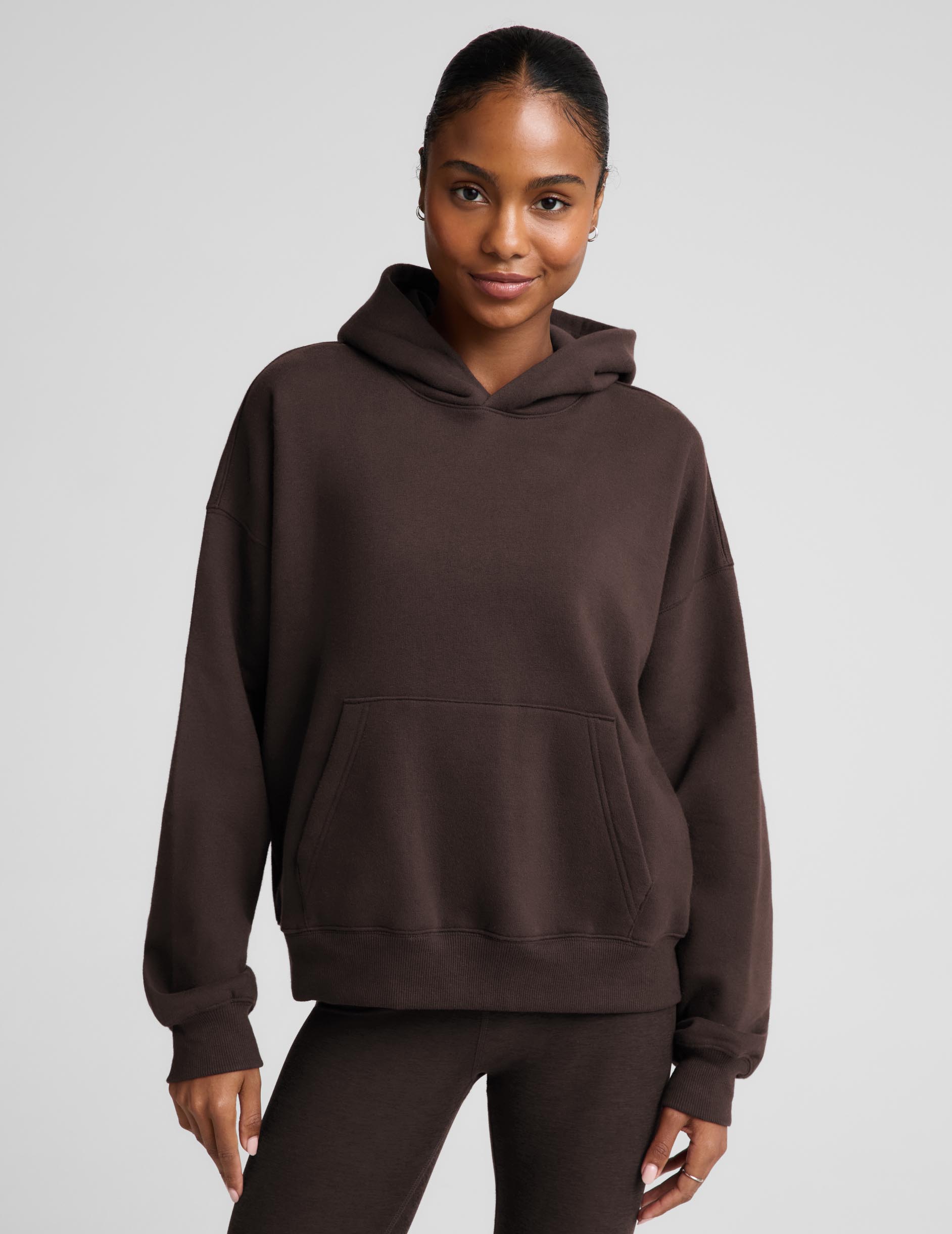 LuxeFleece 2.0™ Hoodie - Dark Chocolate