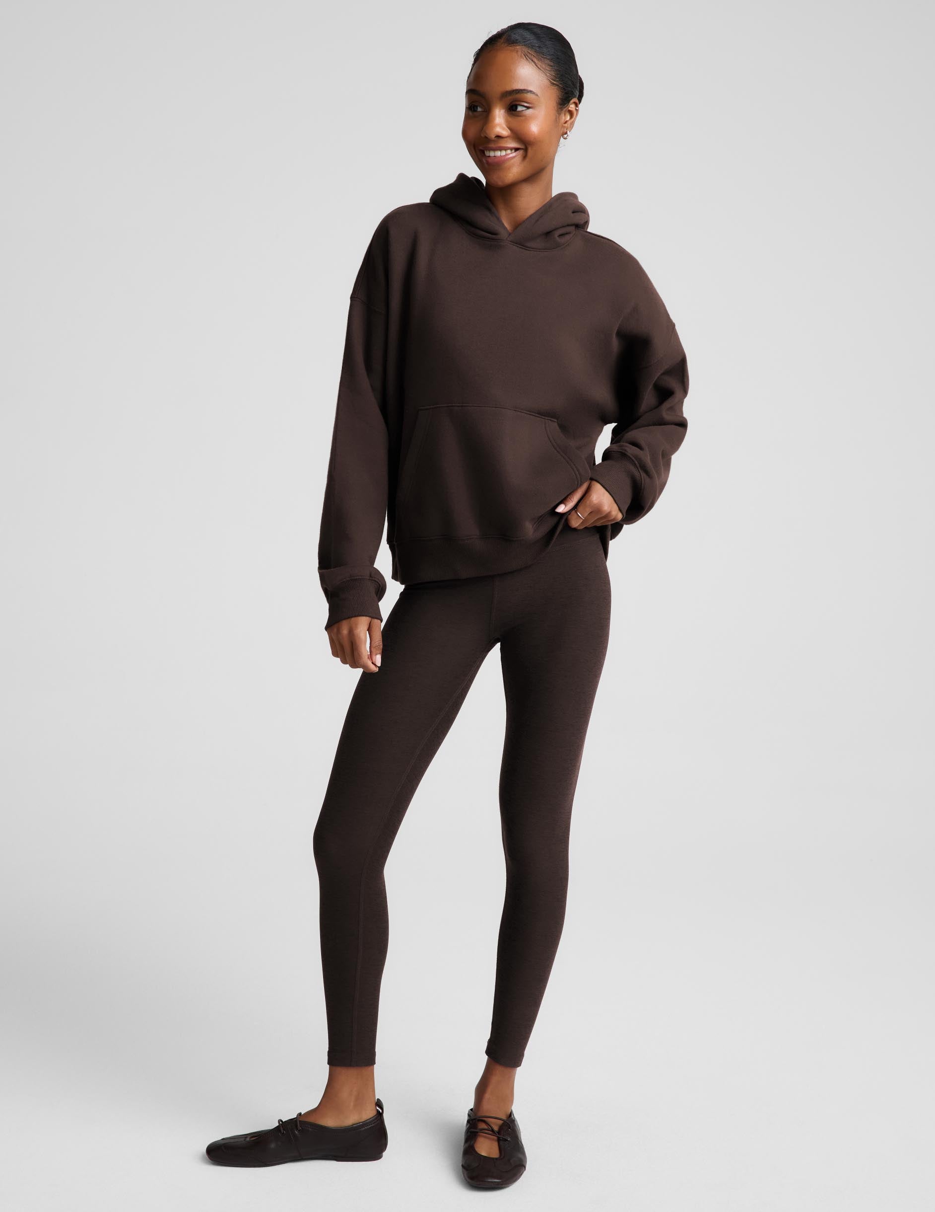 LuxeFleece 2.0™ Hoodie - Dark Chocolate