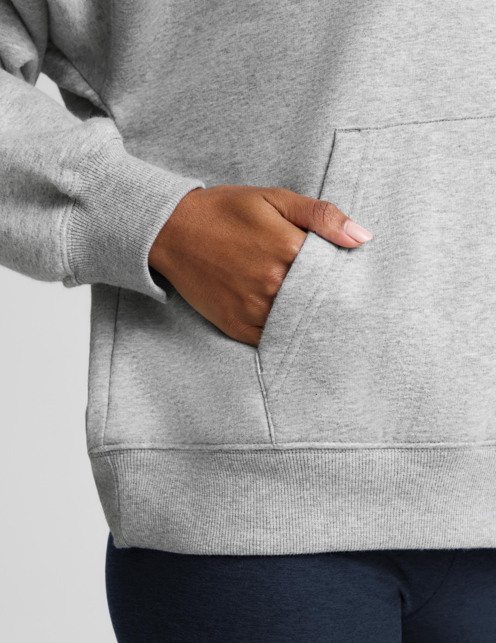 LuxeFleece 2.0 Hoodie - Heather Gray