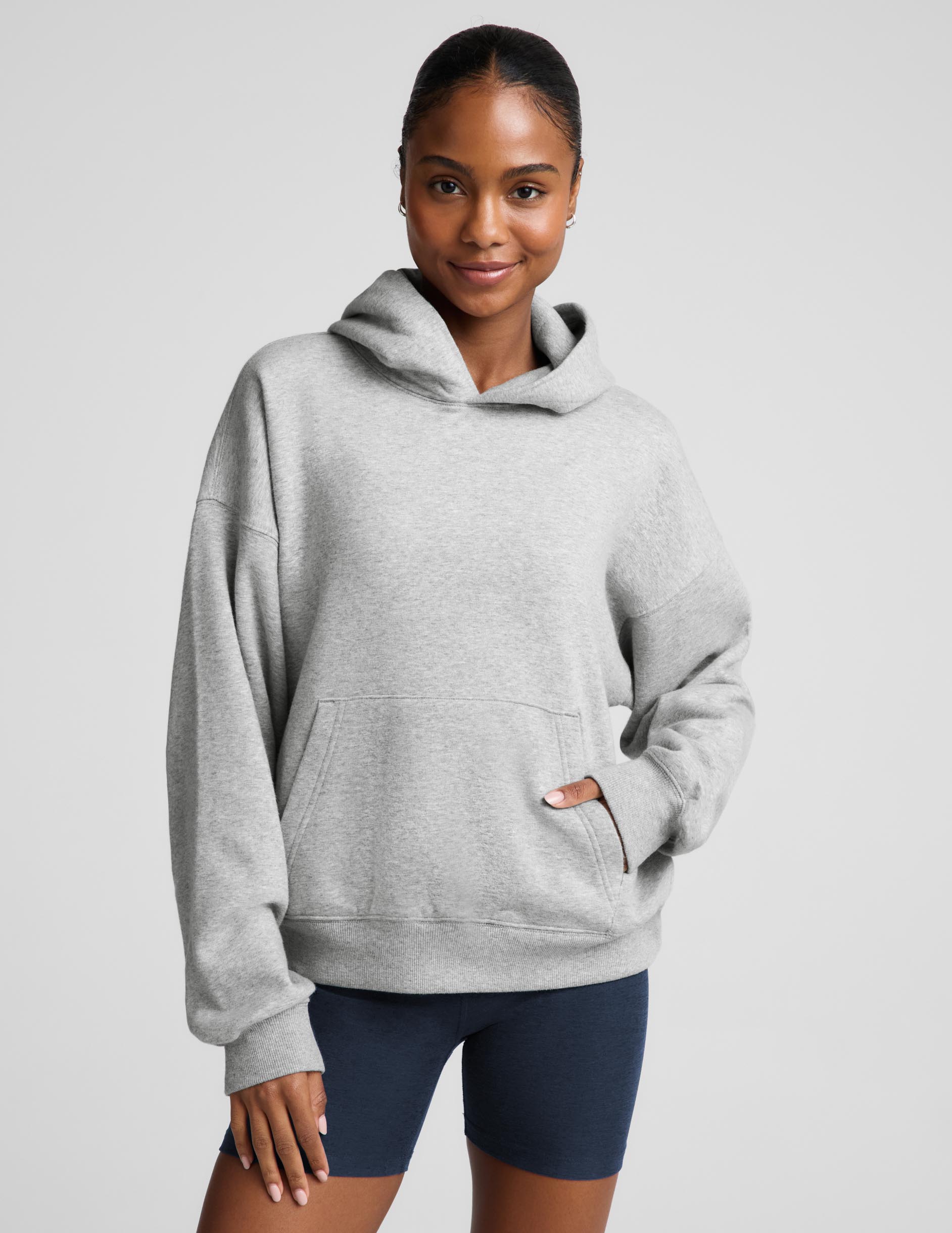 LuxeFleece 2.0 Hoodie - Heather Gray