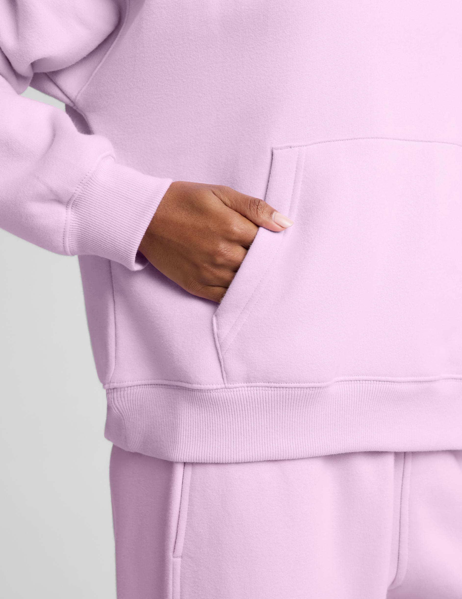 LuxeFleece 2.0™ Hoodie - Lavender Cream
