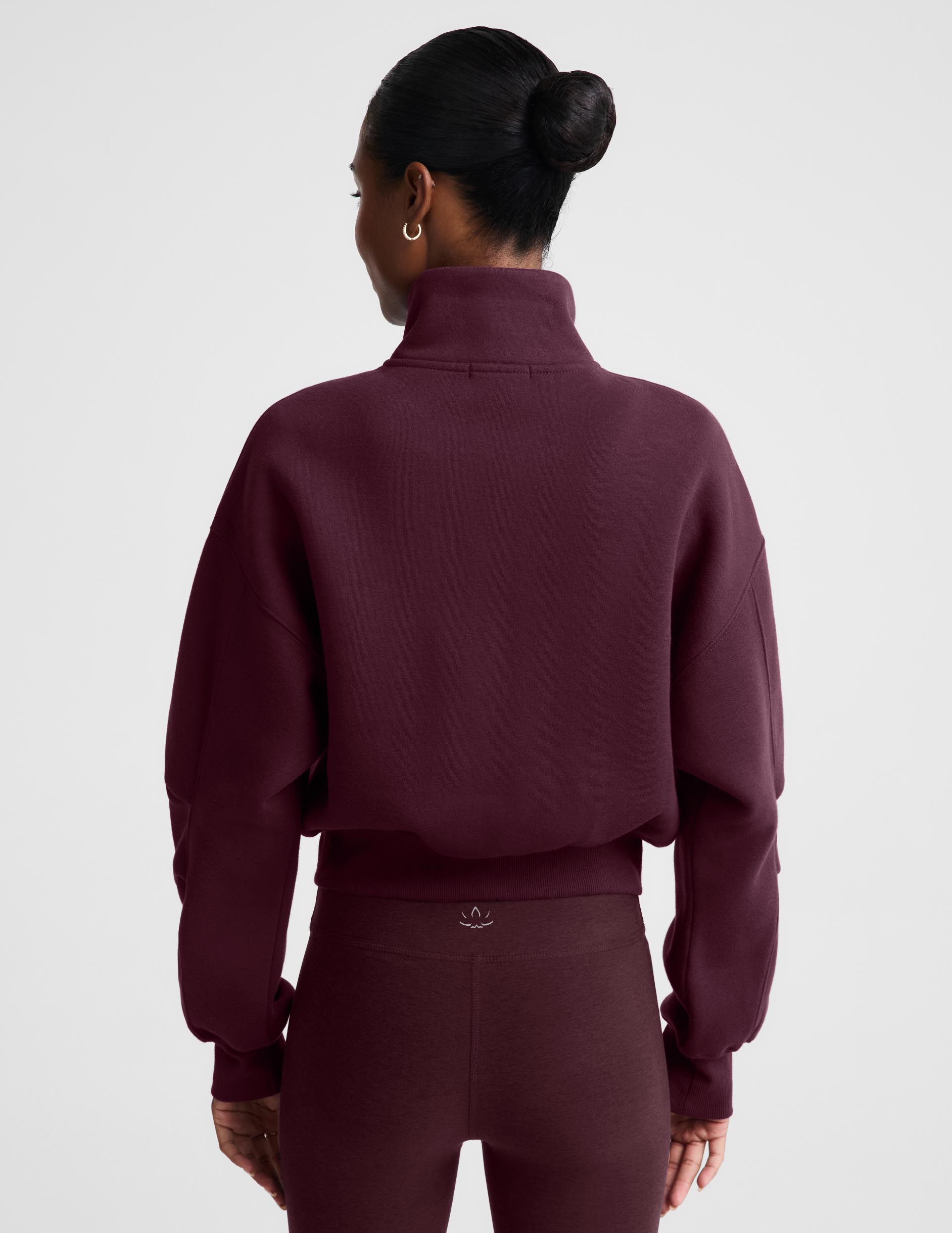 LuxeFleece 2.0™ Double Zip Jacket - Cabernet